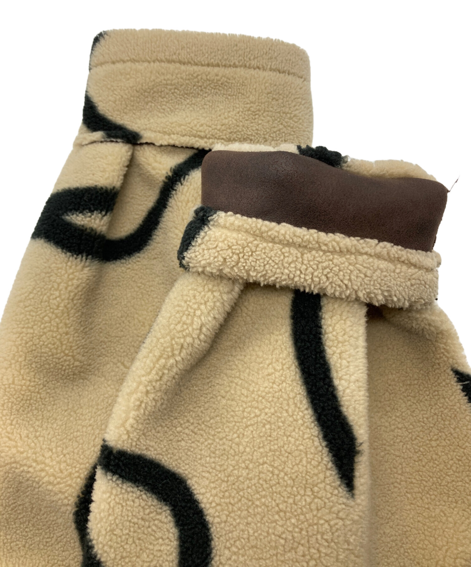 中古・古着通販】AMERI (アメリ) 2WAY REVERSIBLE BOA JACKET ベージュ