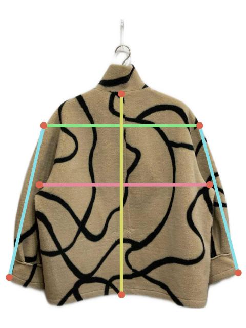 中古・古着通販】AMERI (アメリ) 2WAY REVERSIBLE BOA JACKET ベージュ