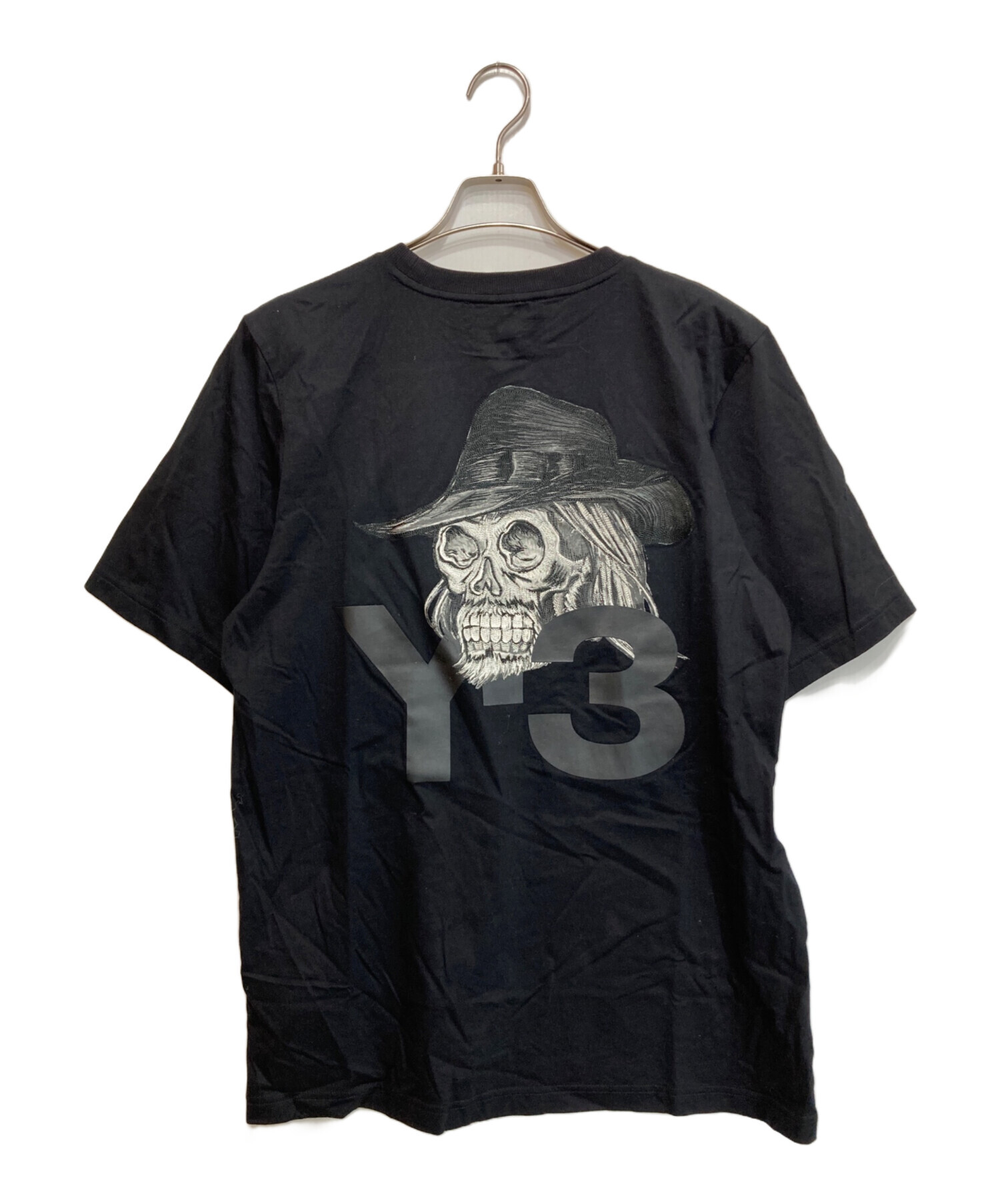 中古・古着通販】Y-3 (ワイスリー) YOHJI SKULL TEE ブラック サイズ:S 