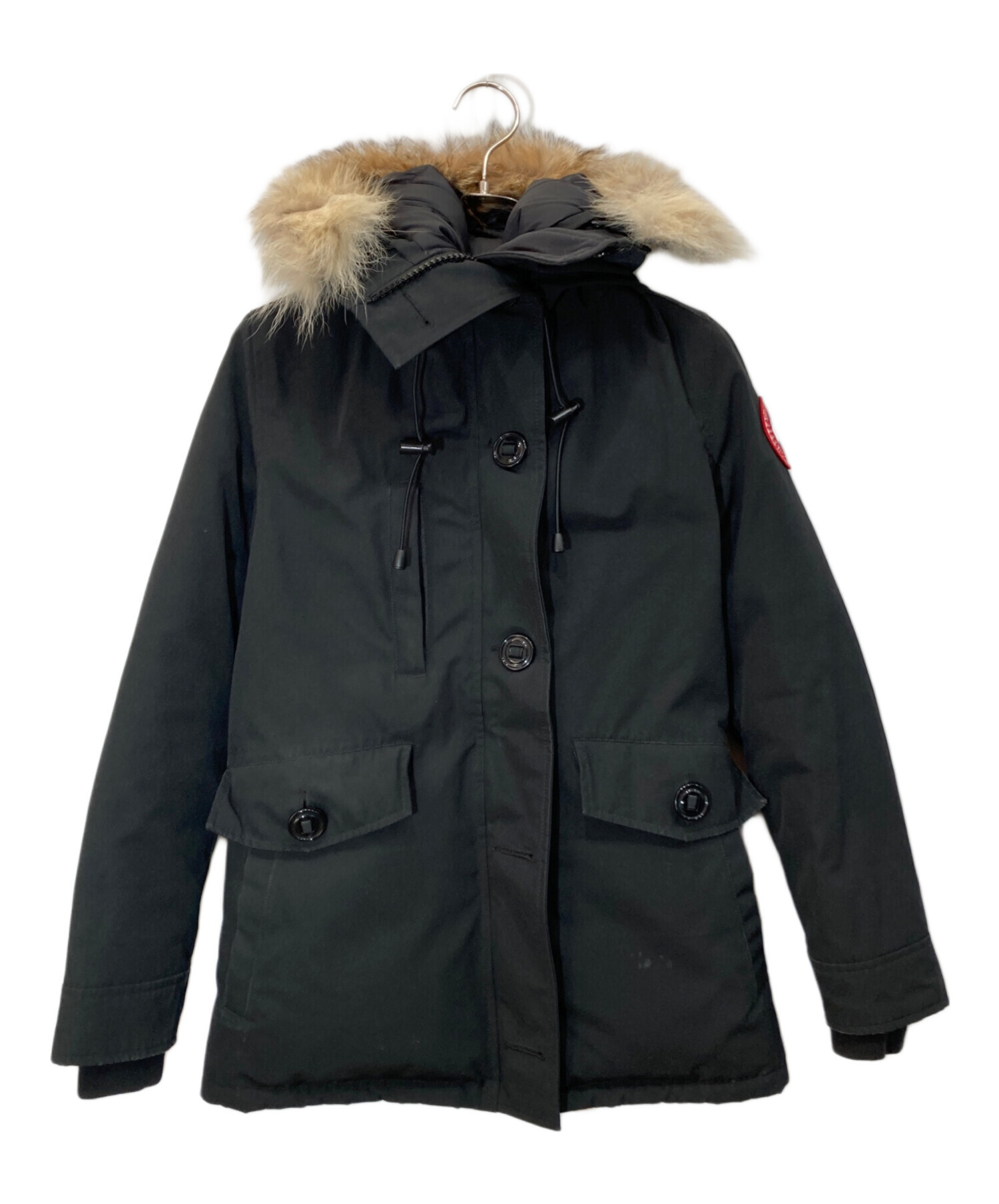 【新品未使用】  CHARLOTTE PARKA S 黒 中古・古着通販】CANADA GOOSE (カナダグース) Charlotte Parka