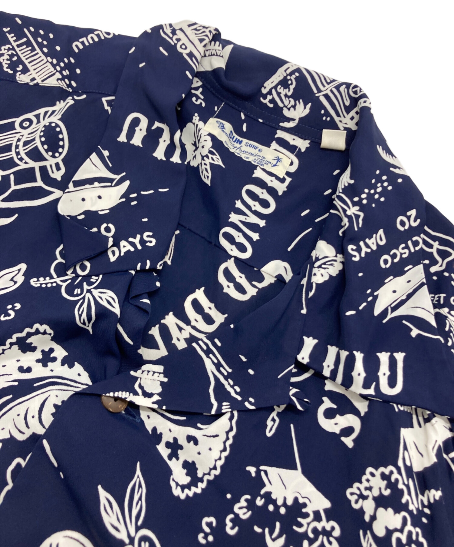中古・古着通販】Sun Surf (サンサーフ) RAYON HAWAIIAN SHIRT “GOOD