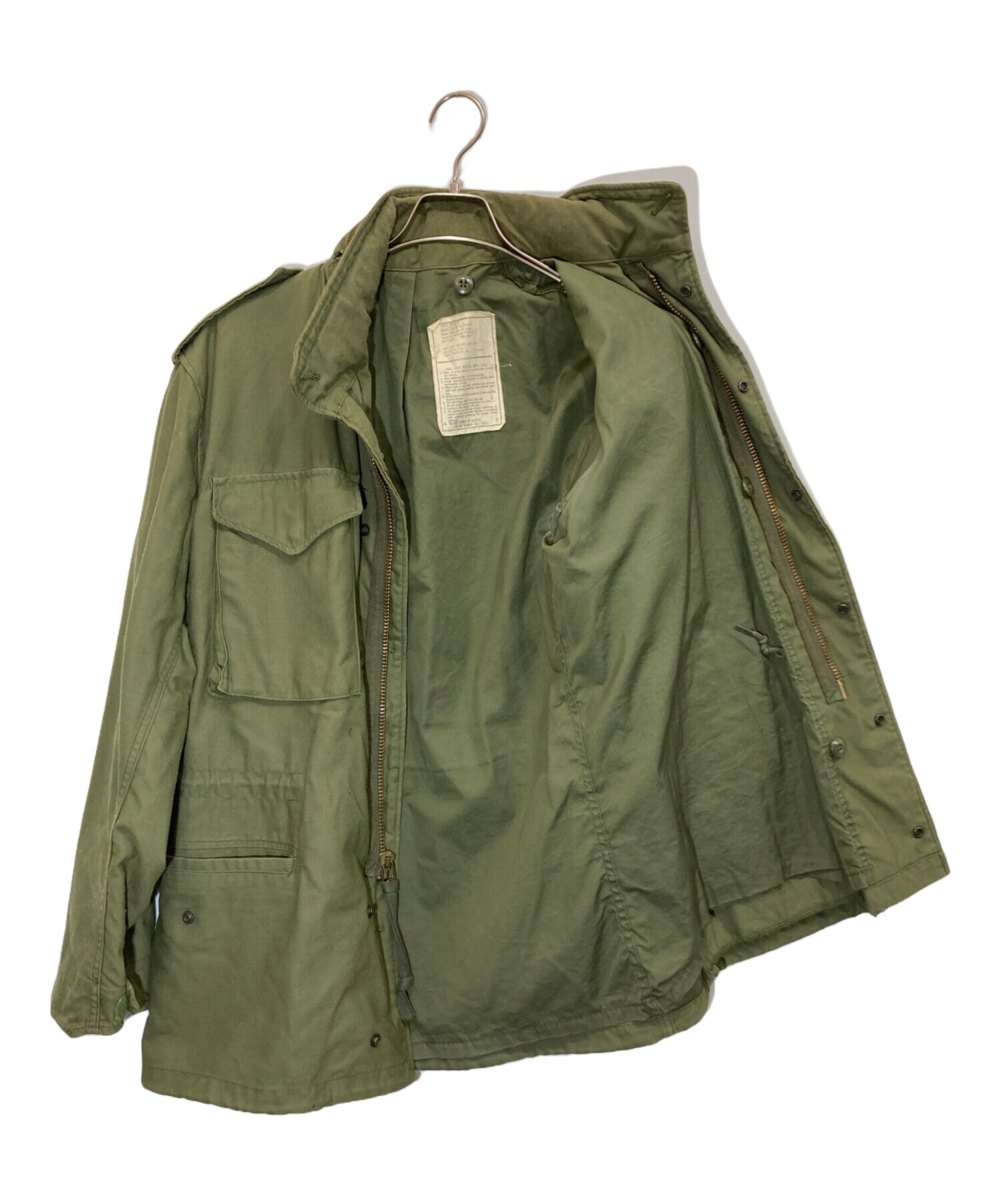 中古・古着通販】ALPHA (アルファ) M-65フィールドジャケット グリーン