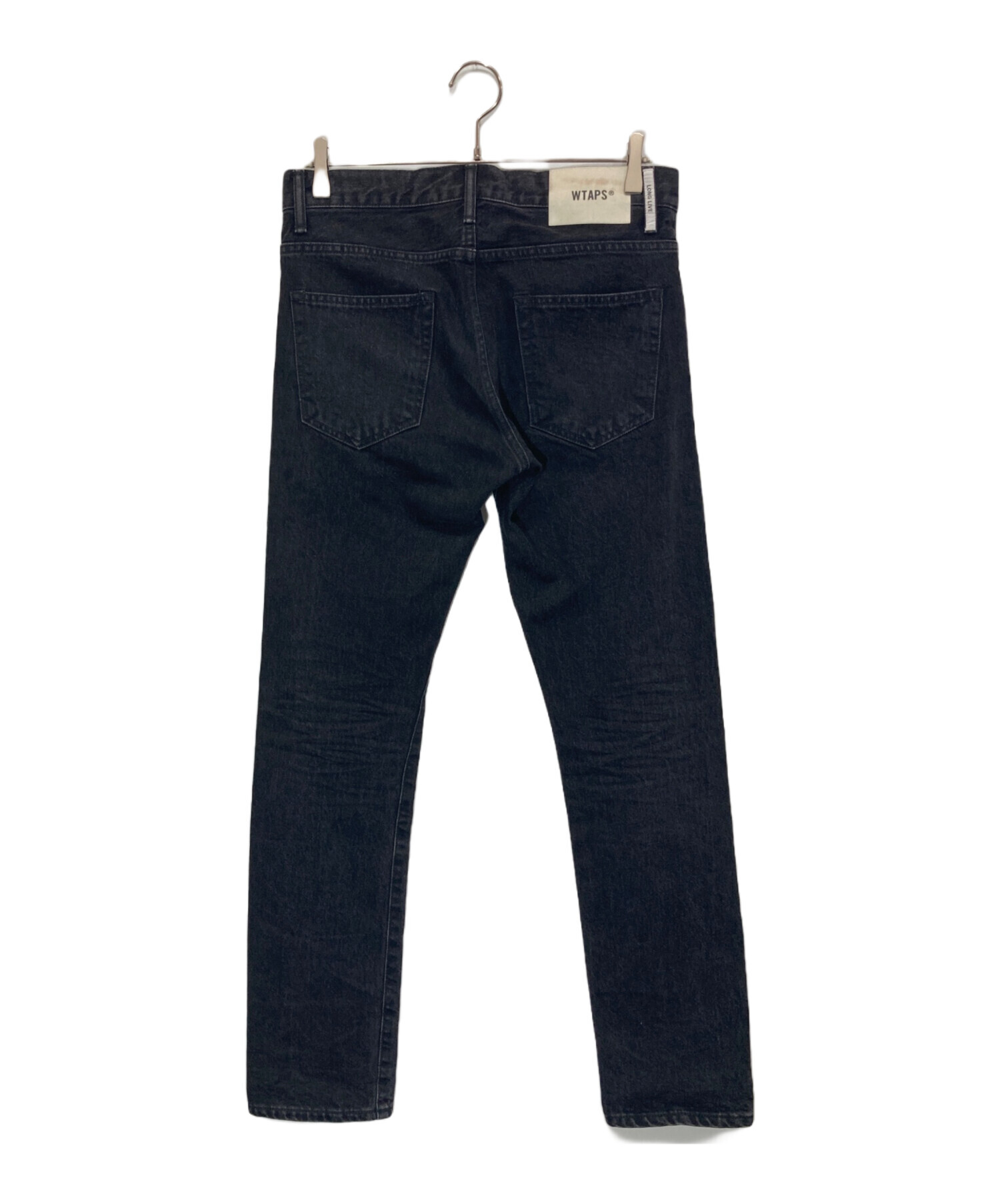 BLUES SKINNY /TROUSERS Sサイズ BLACK 中古・古着通販】WTAPS (ダブルタップス) BLUES SKINNY ブラック