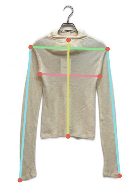 中古・古着通販】CLANE (クラネ) WOOL RIB HOODED TIGHT TOPS