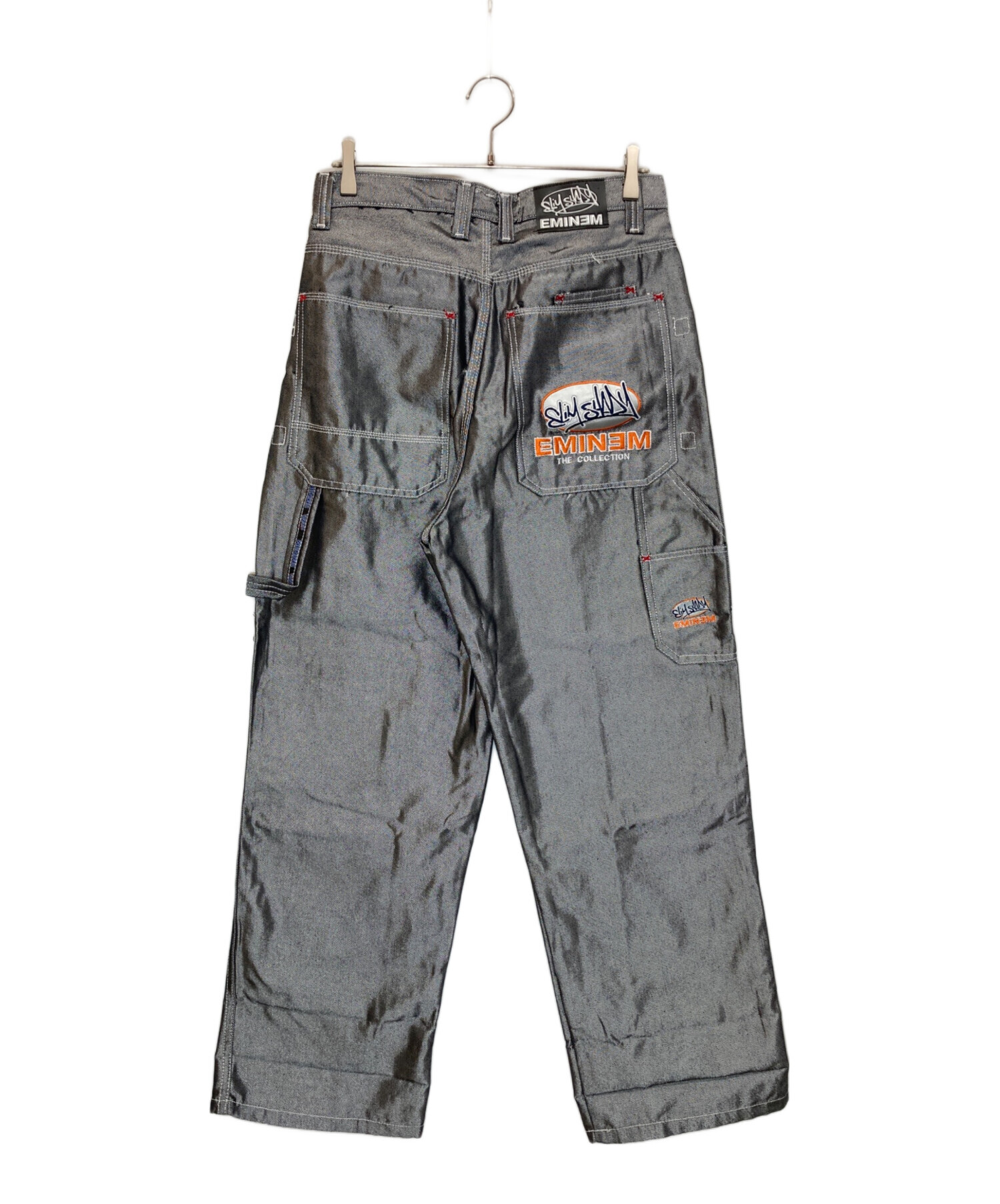 中古・古着通販】EMINEM (エミネム) サイバーワークパンツ シルバー