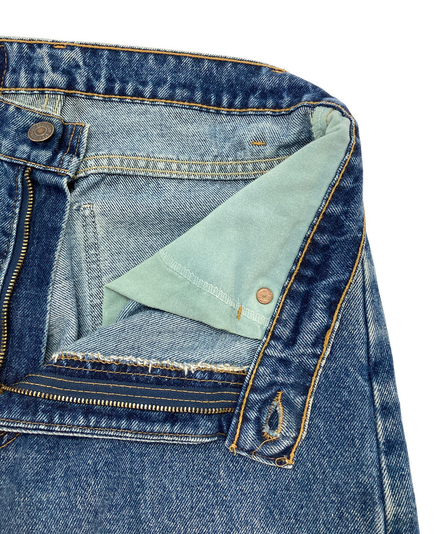 中古・古着通販】LEVI'S (リーバイス) ダメージデニムパンツ