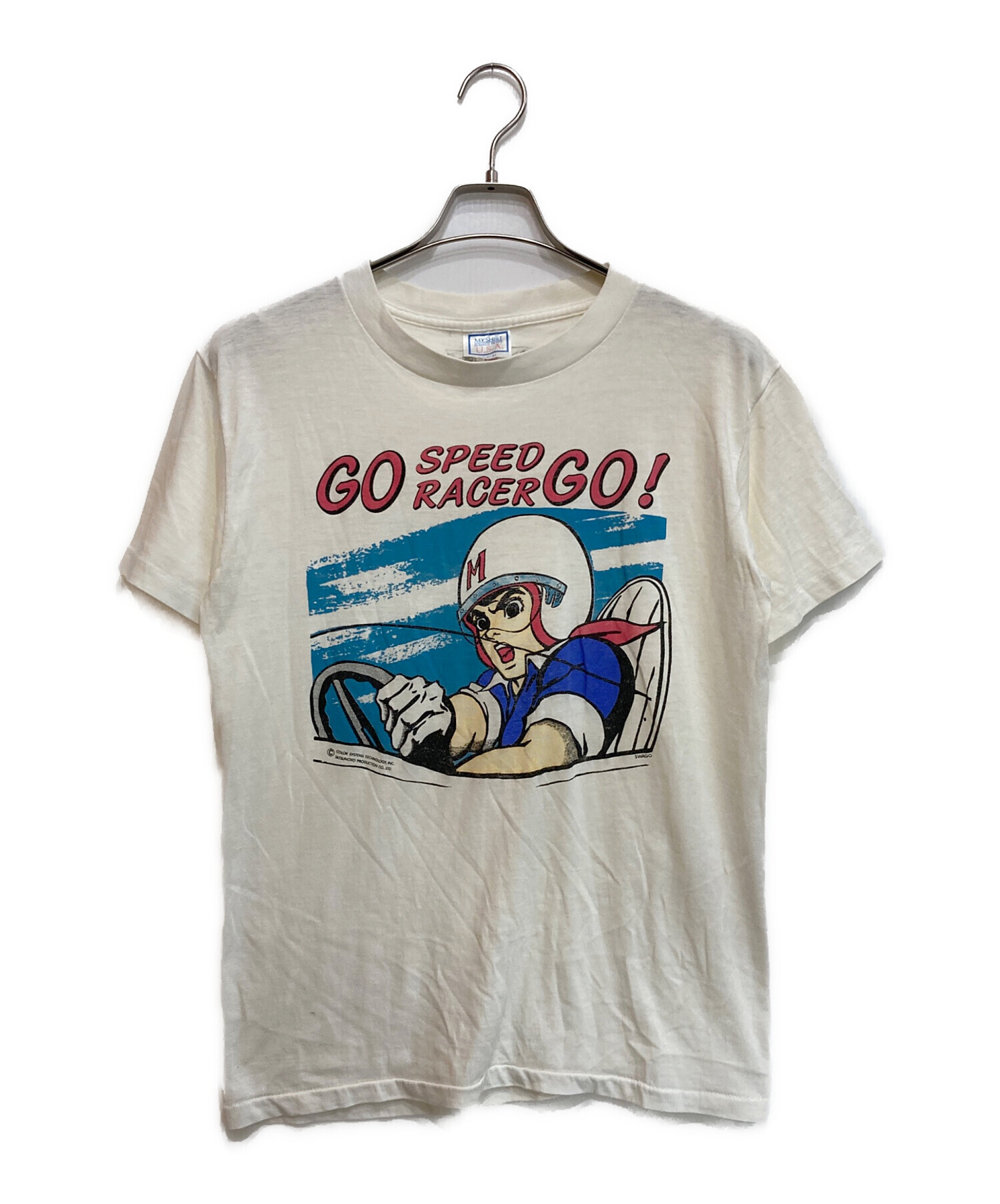 中古・古着通販】MY SHIRT (-) ヴィンテージTシャツ ホワイト サイズ:L