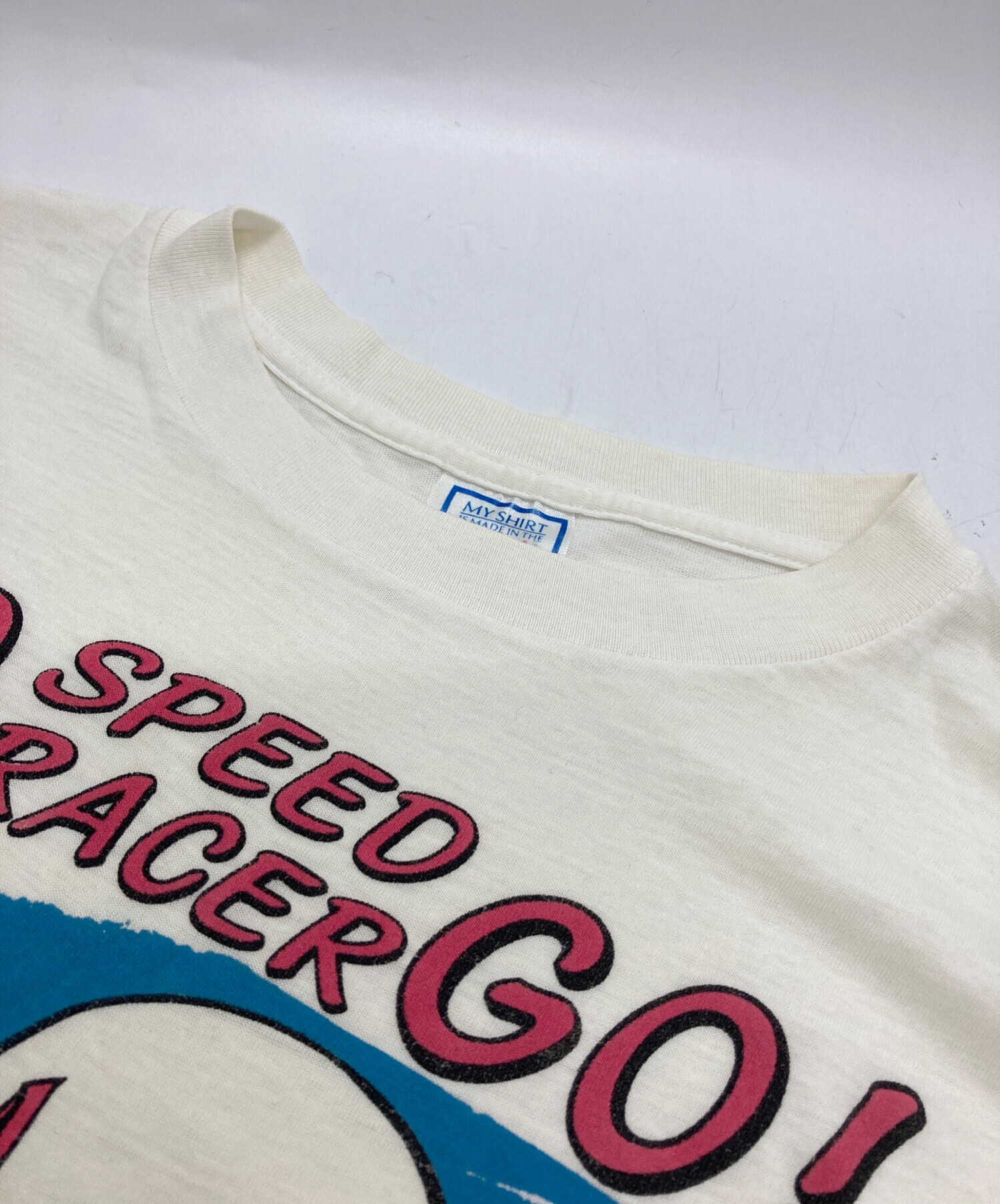 中古・古着通販】MY SHIRT (-) ヴィンテージTシャツ ホワイト サイズ:L