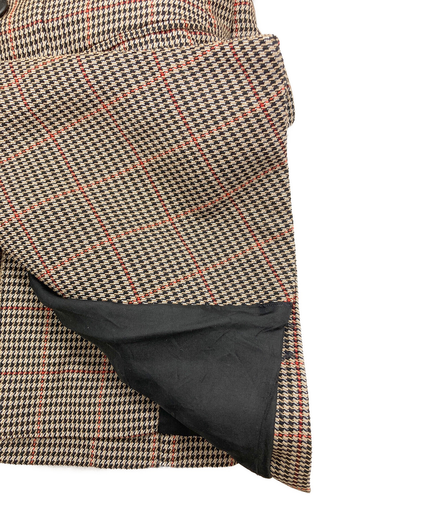 中古・古着通販】DELADA (デラダ) ダブルジャケット ブラウン サイズ