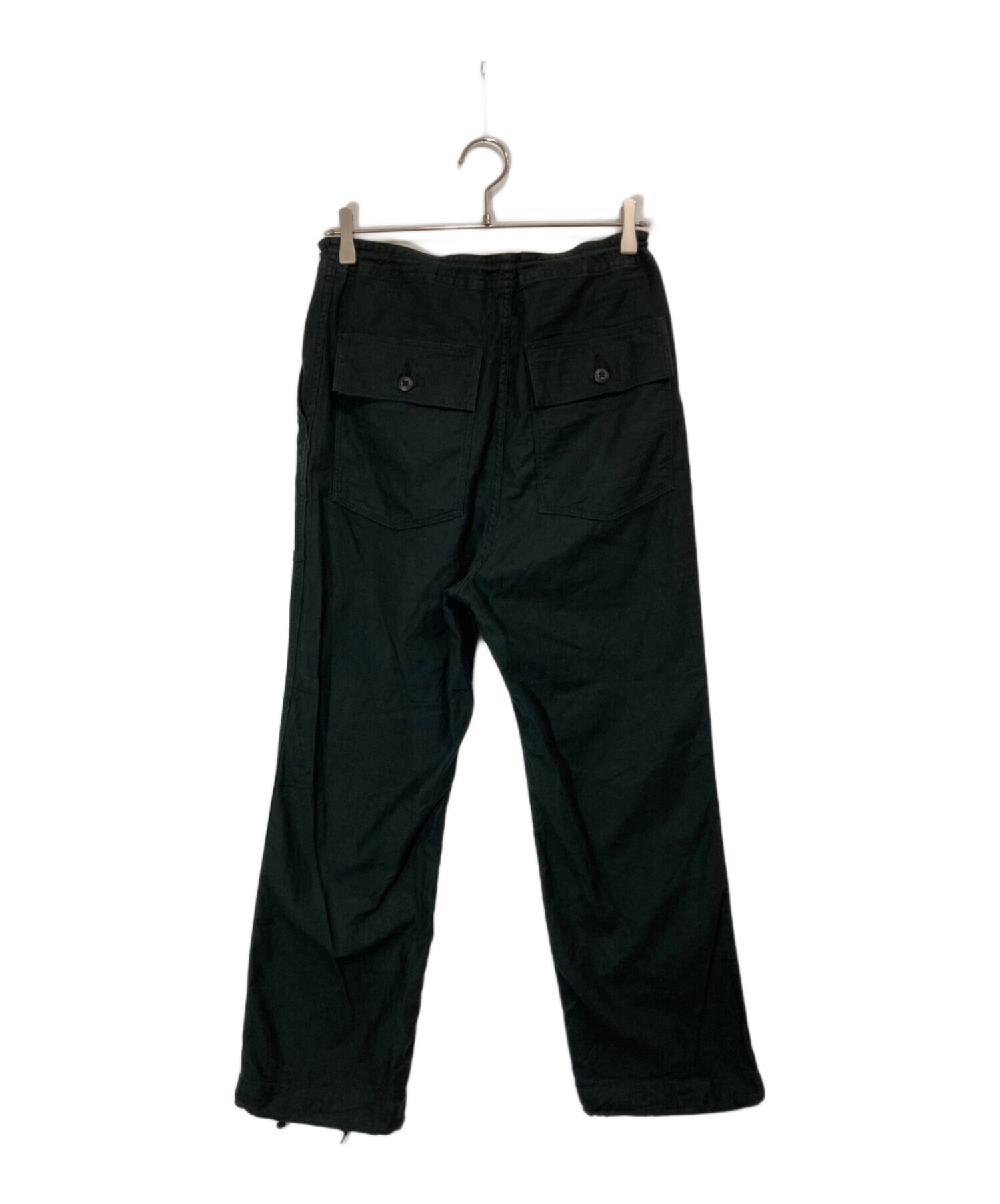 中古・古着通販】Needles (ニードルズ) String Fatigue Pant ブラック 