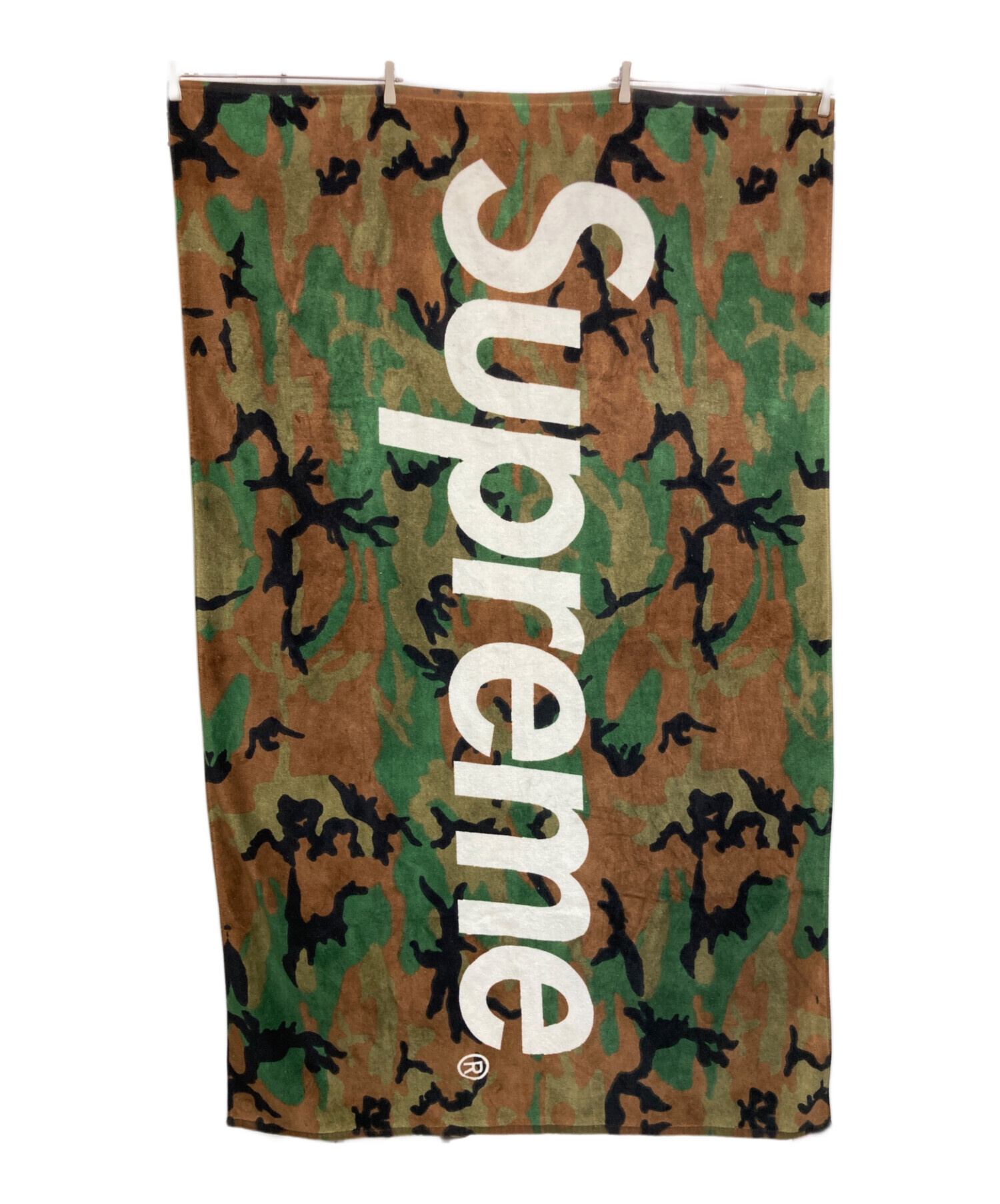 中古・古着通販】Supreme (シュプリーム) カモフラビーチタオル サイズ