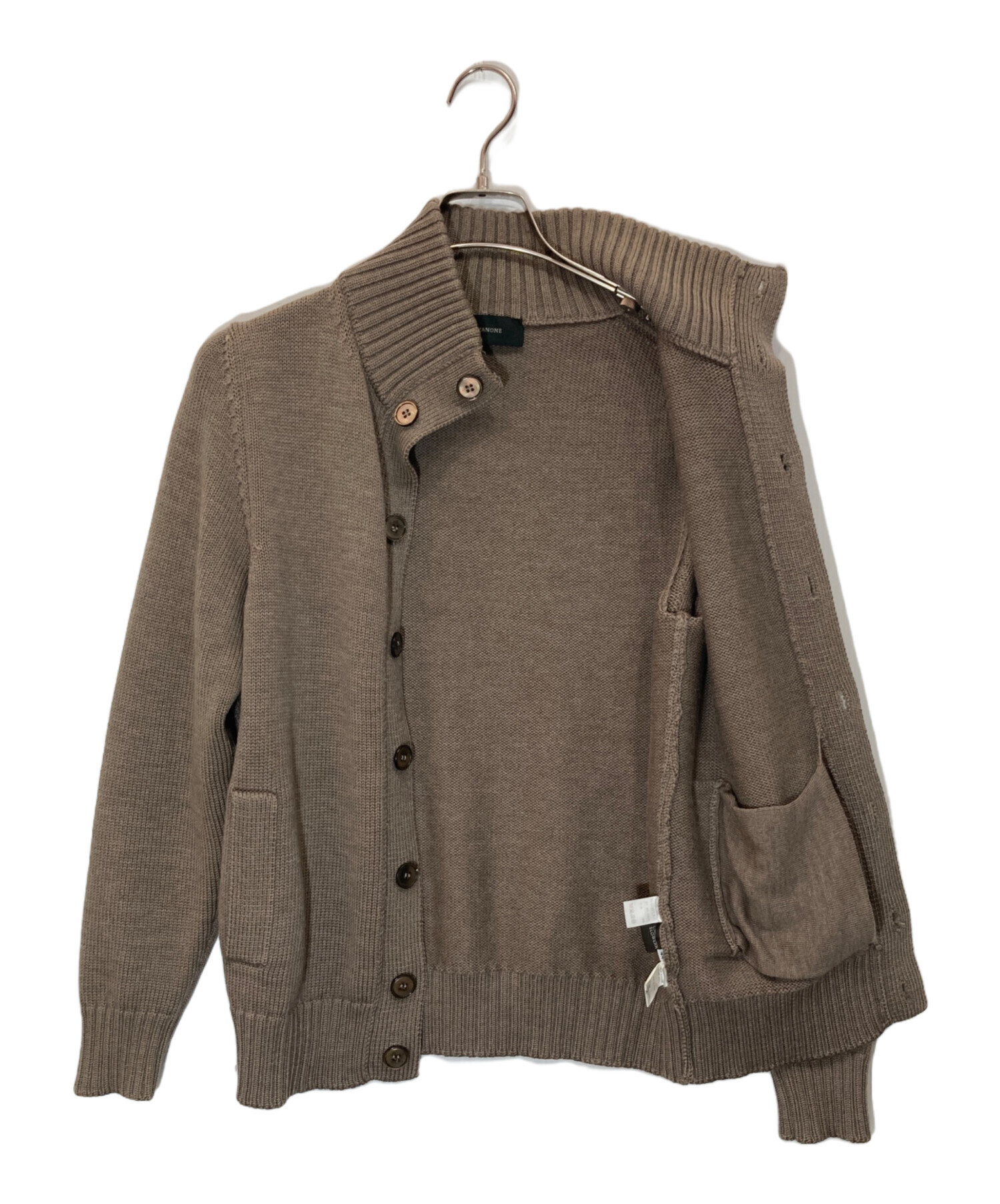 中古・古着通販】Zanone (ザノーネ) CHIOTOウールカーディガン