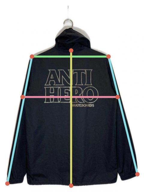 中古・古着通販】ANTIHERO (アンタイヒーロー) フーデッドコーチ