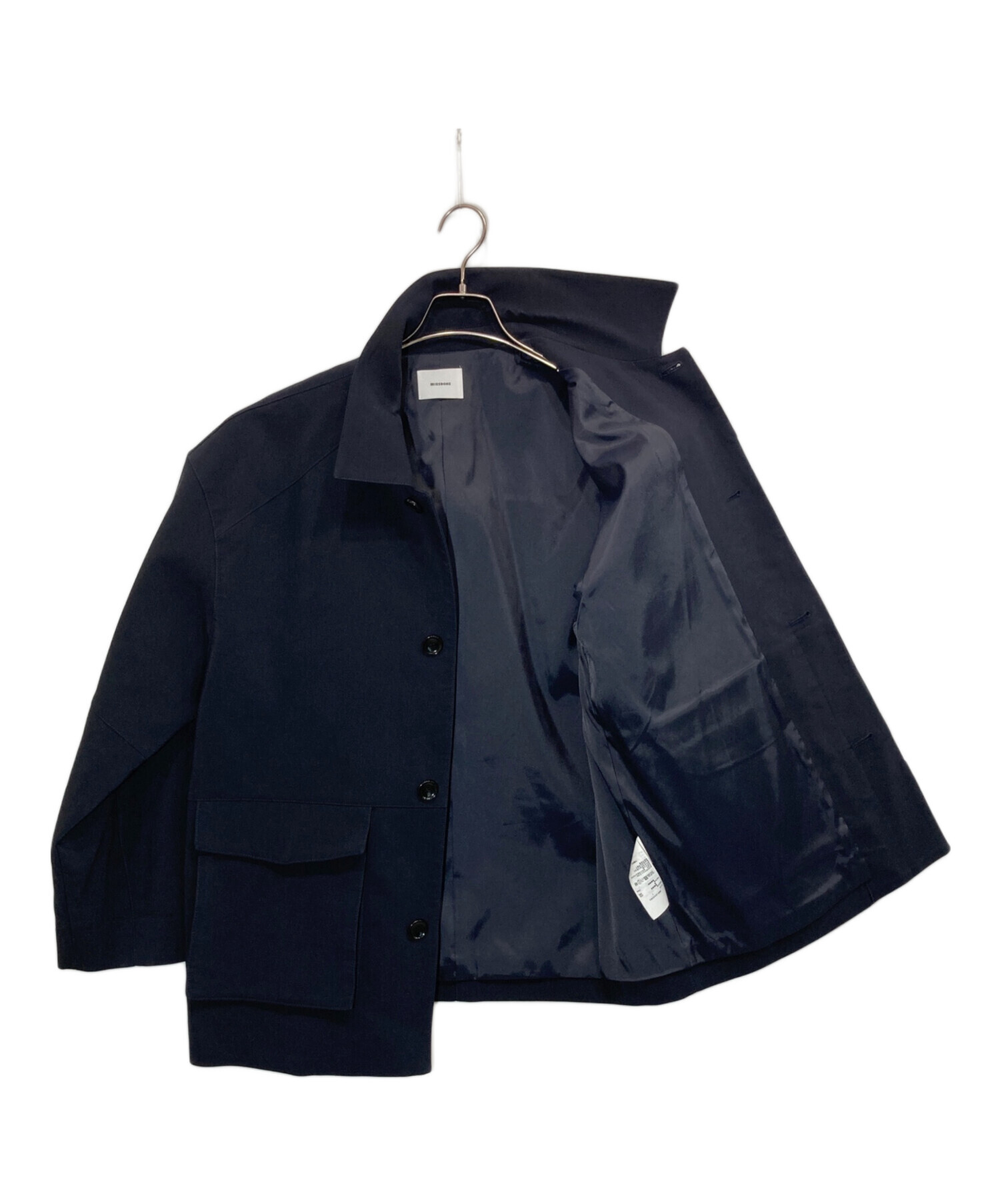 中古・古着通販】MIESROHE (ミースロエ) T/Cカバーオールジャケット