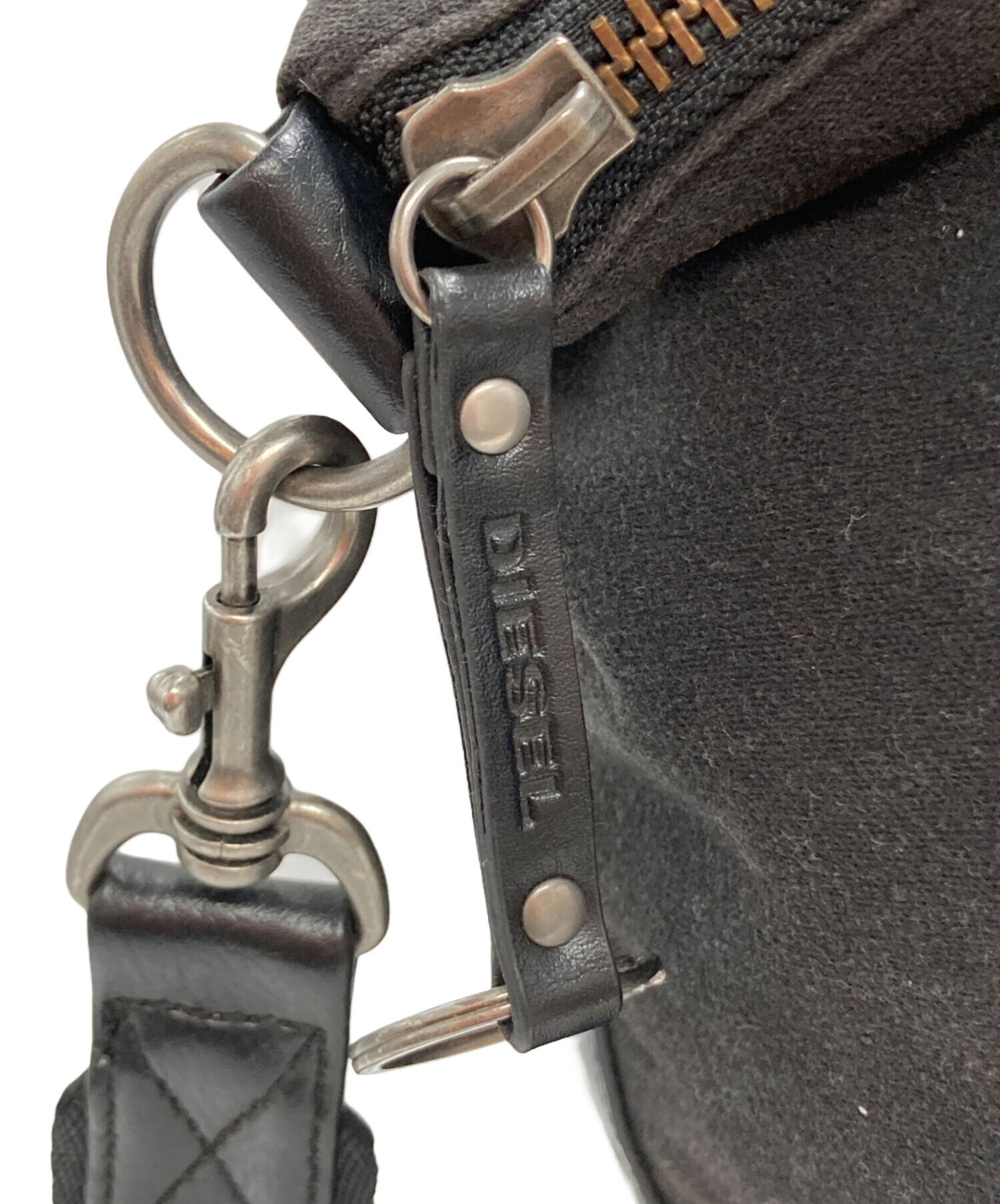 ディーゼル DIESEL ストラップ ショルダーストラップ 黒系 DIESEL 