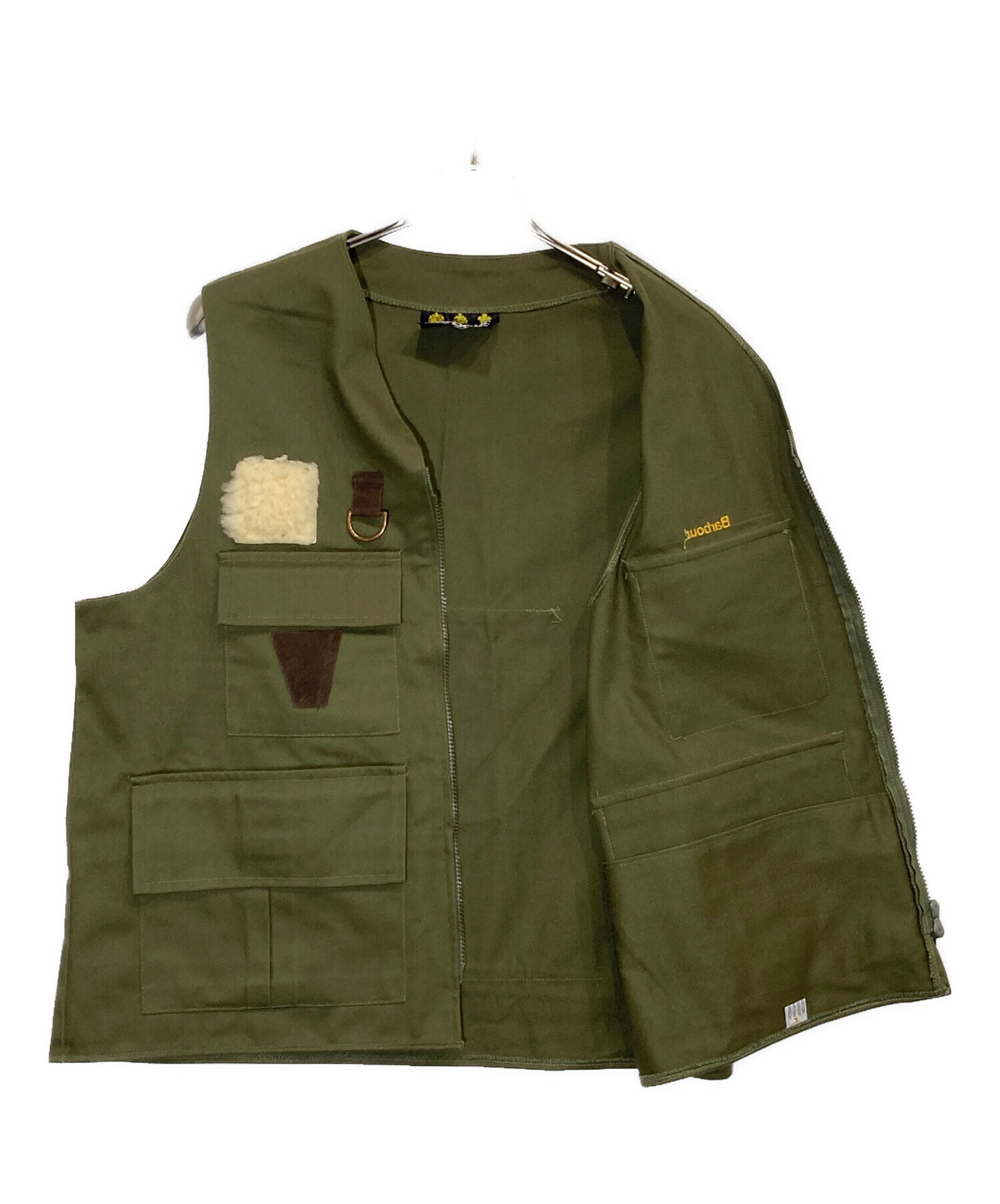 中古・古着通販】Barbour (バブアー) フィッシングベスト グリーン