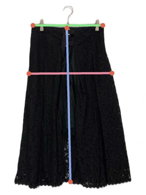 中古・古着通販】sacai (サカイ) レースドッキング プリーツ ラップ