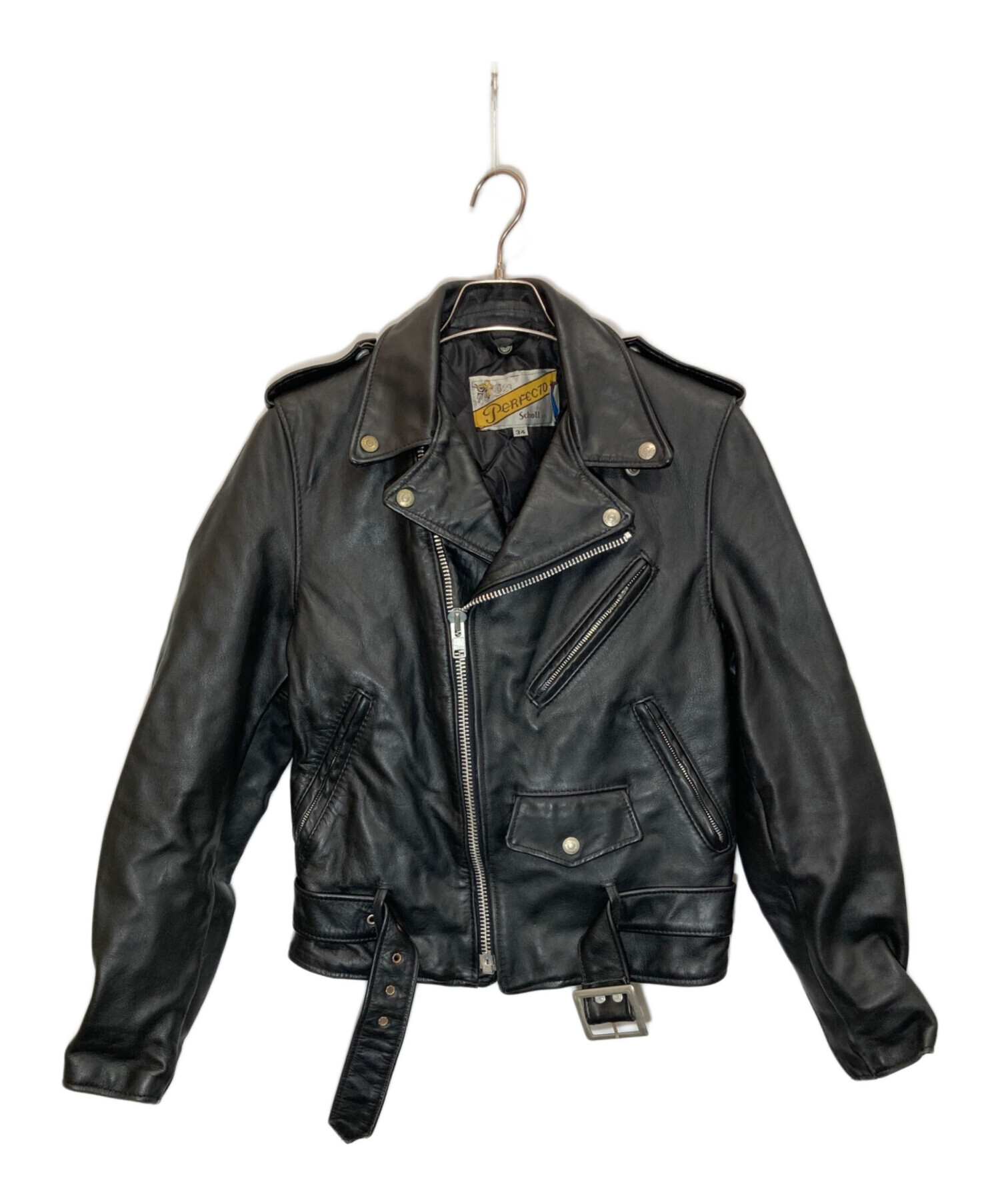 中古・古着通販】Schott (ショット) 618 ダブルライダースジャケット