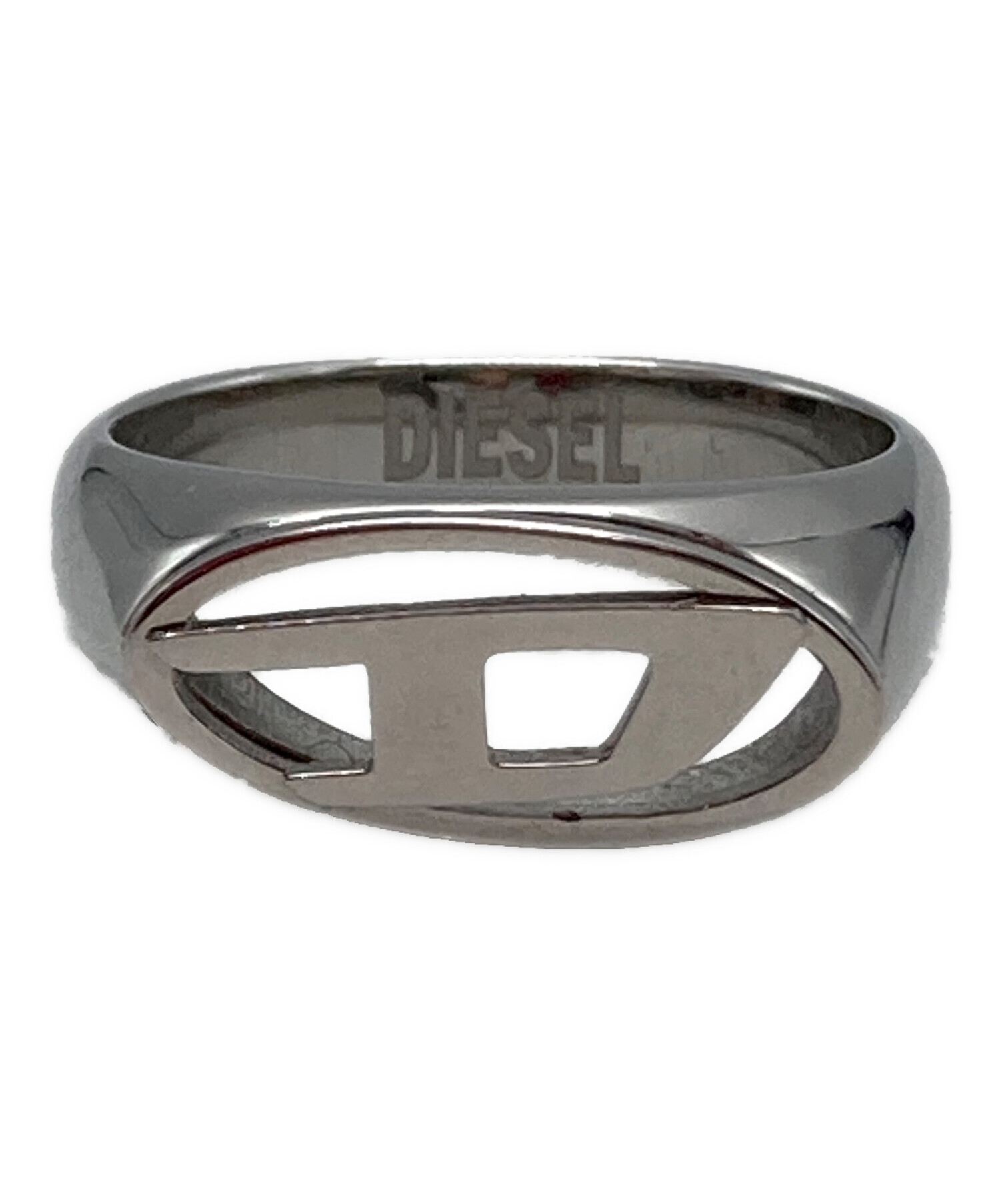 中古・古着通販】DIESEL (ディーゼル) D リング シルバー サイズ:10号 
