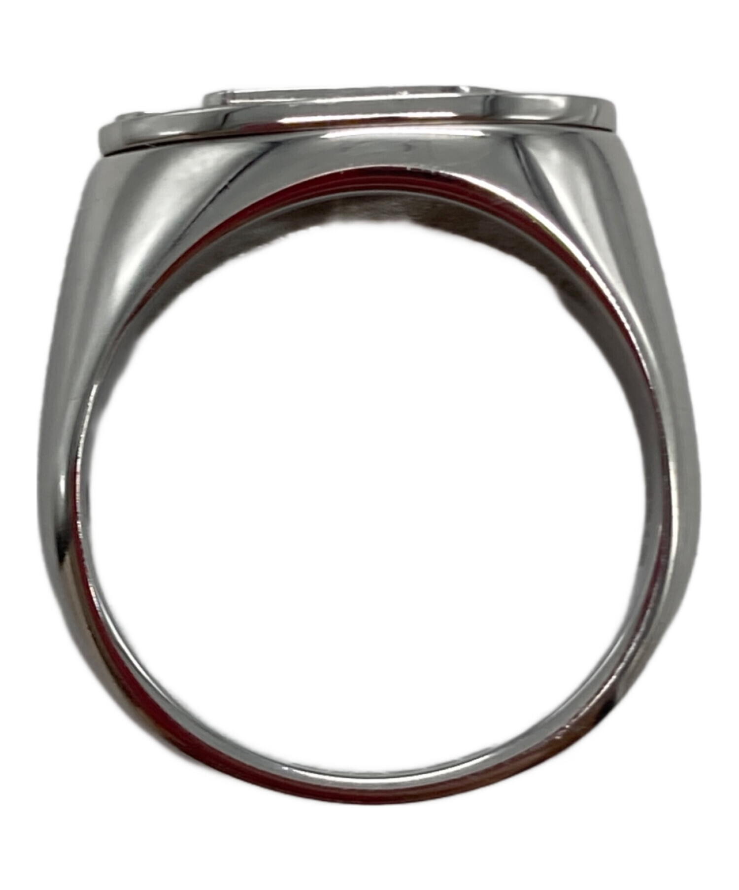中古・古着通販】DIESEL (ディーゼル) D リング シルバー サイズ:10号 