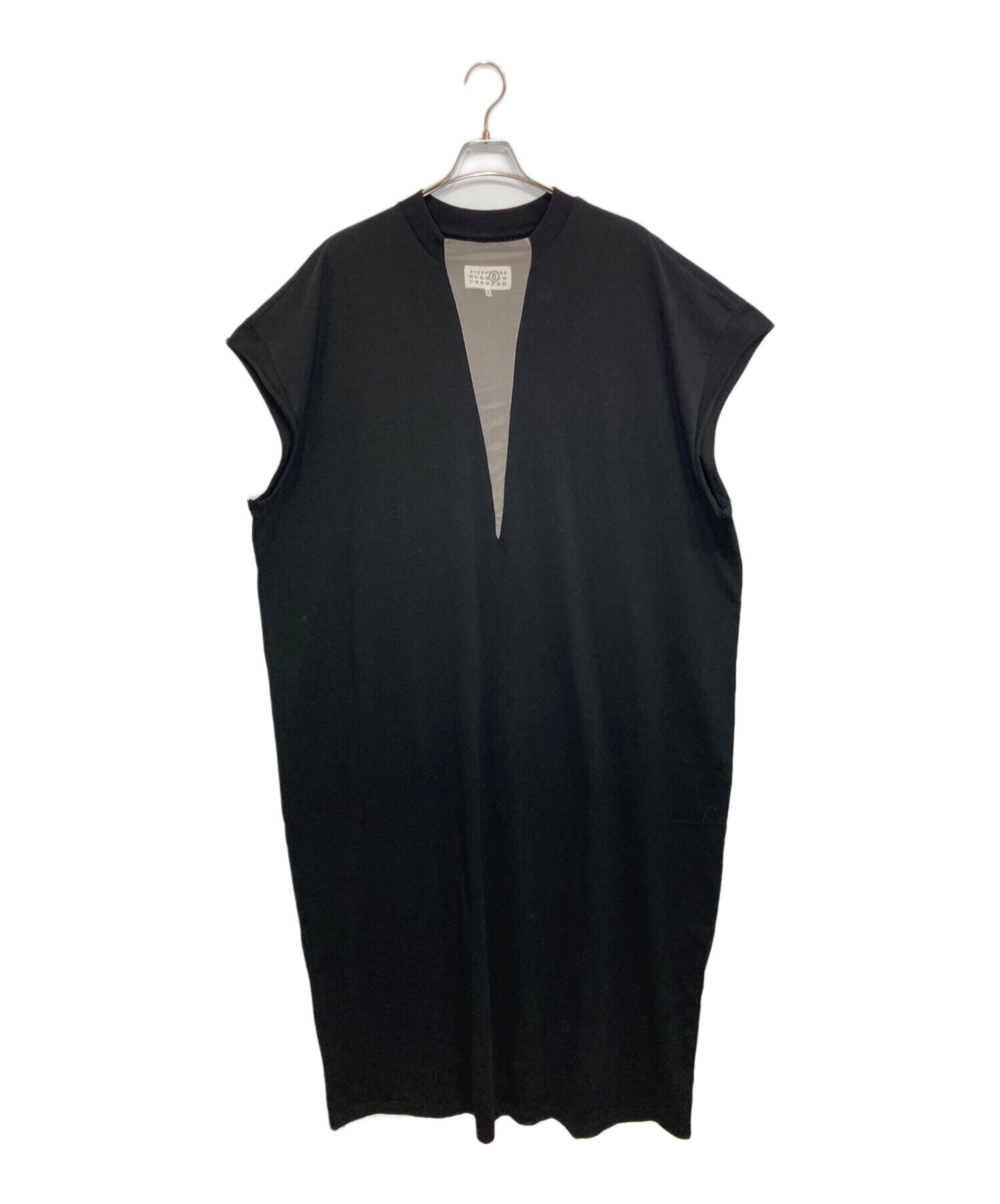 MM6 Maison Margiela ノースリーブワンピース　（ブラック） 中古・古着通販】MM6 Maison Margiela (エムエムシックスメゾン