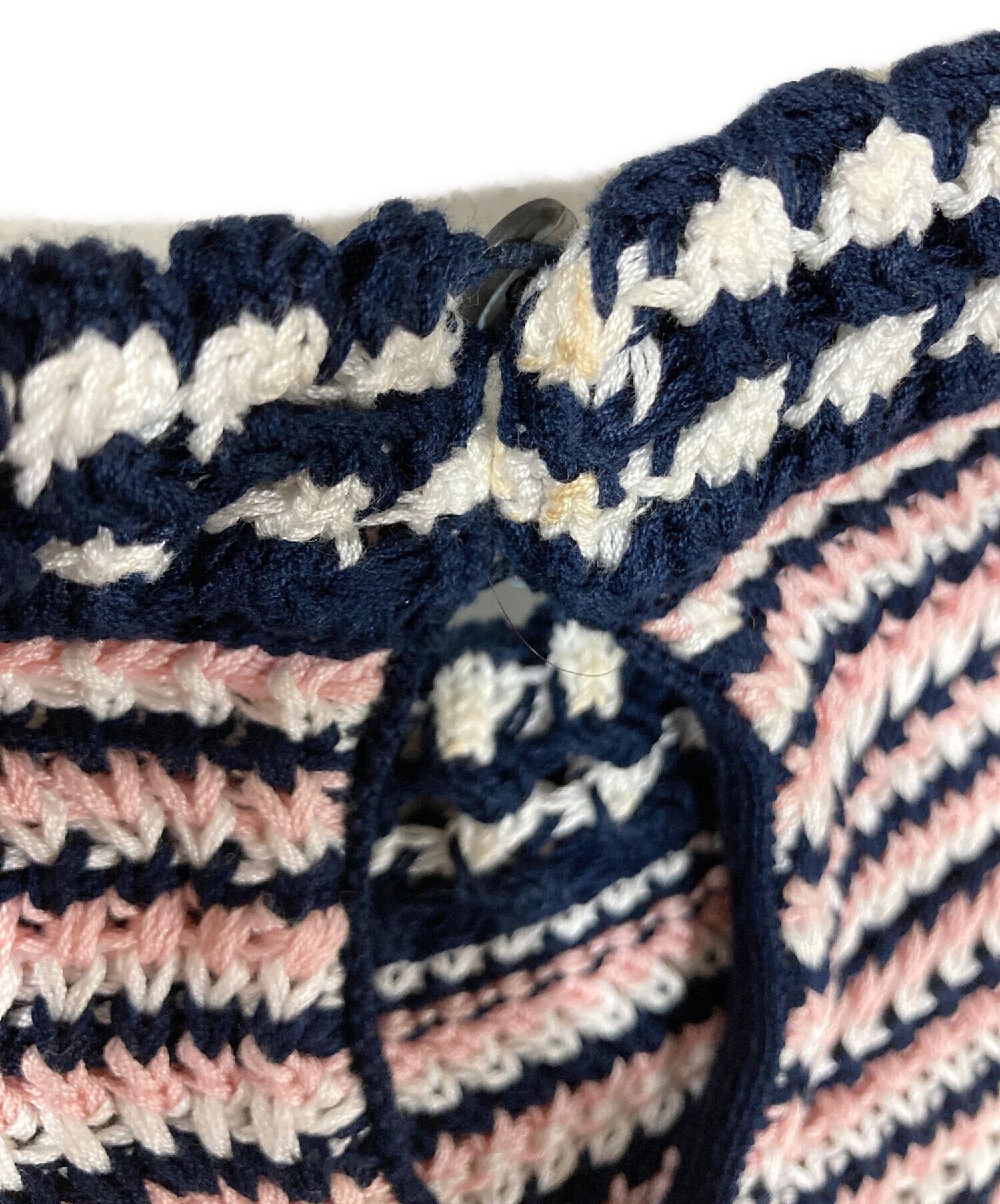 中古・古着通販】MIU MIU (ミュウミュウ) S/Sマルチボーダーニット