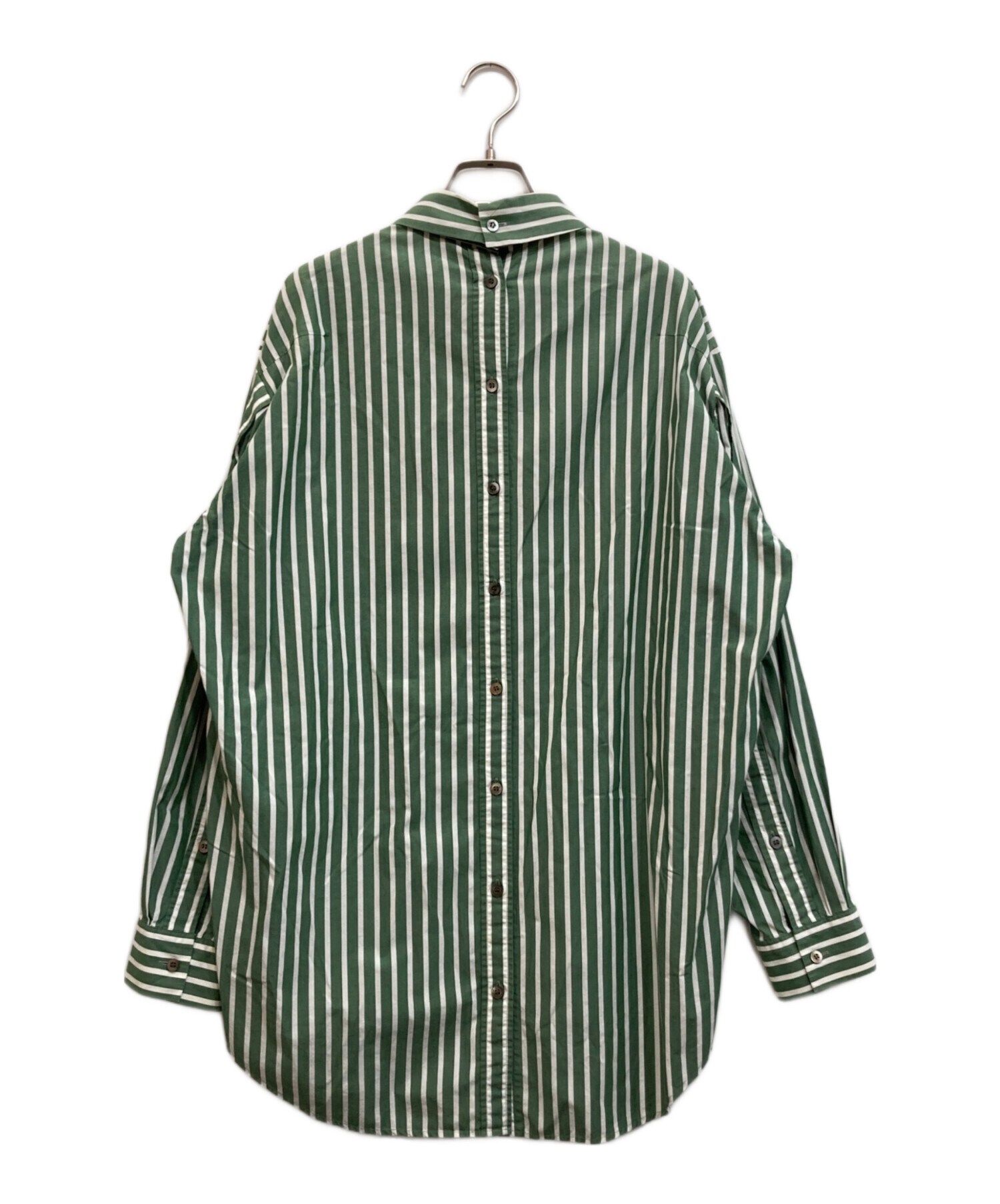 中古・古着通販】UJOH (ウジョー) Full Open Shirts グリーン サイズ:2