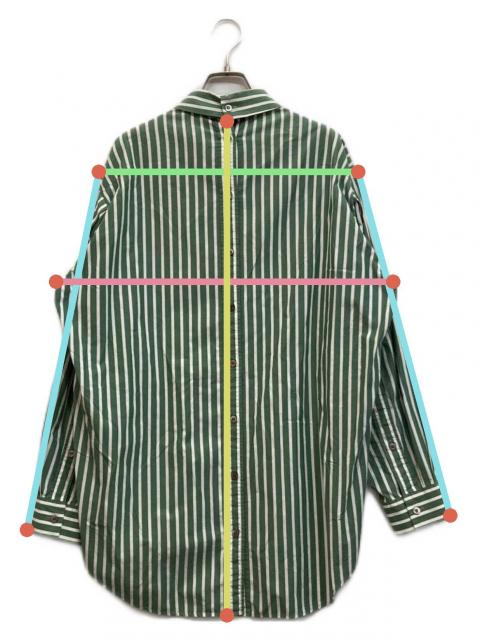 中古・古着通販】UJOH (ウジョー) Full Open Shirts グリーン サイズ:2
