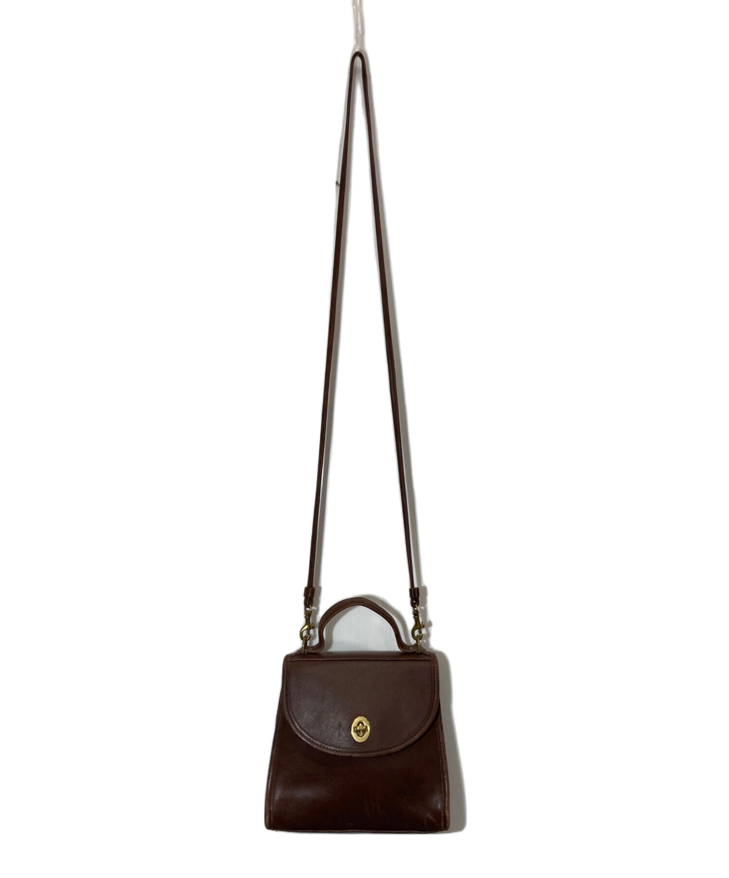 中古・古着通販】COACH (コーチ) ショルダーバッグ ブラウン サイズ