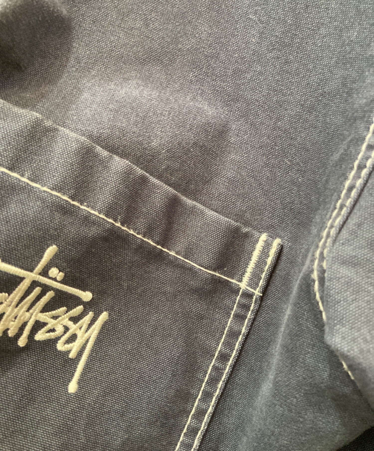 中古・古着通販】stussy (ステューシー) カバーオール ネイビー サイズ