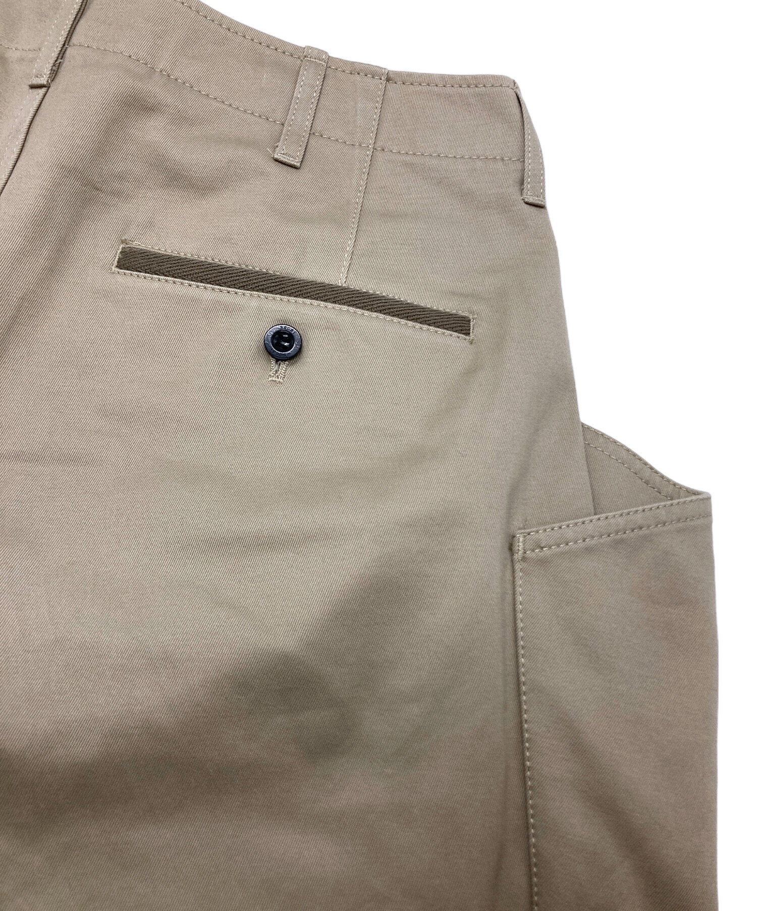 中古・古着通販】sacai (サカイ) Cotton Chino Pants ベージュ サイズ 