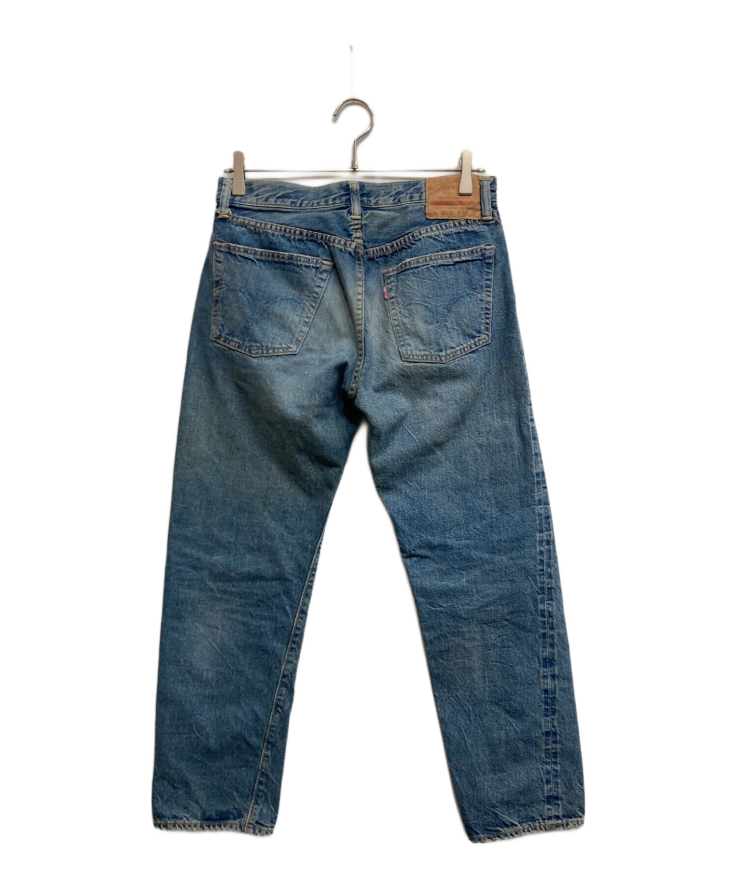 ダブルワークス（WAREHOUSE） ジーンズ W32 ダメージ加工 WAREHOUSE
