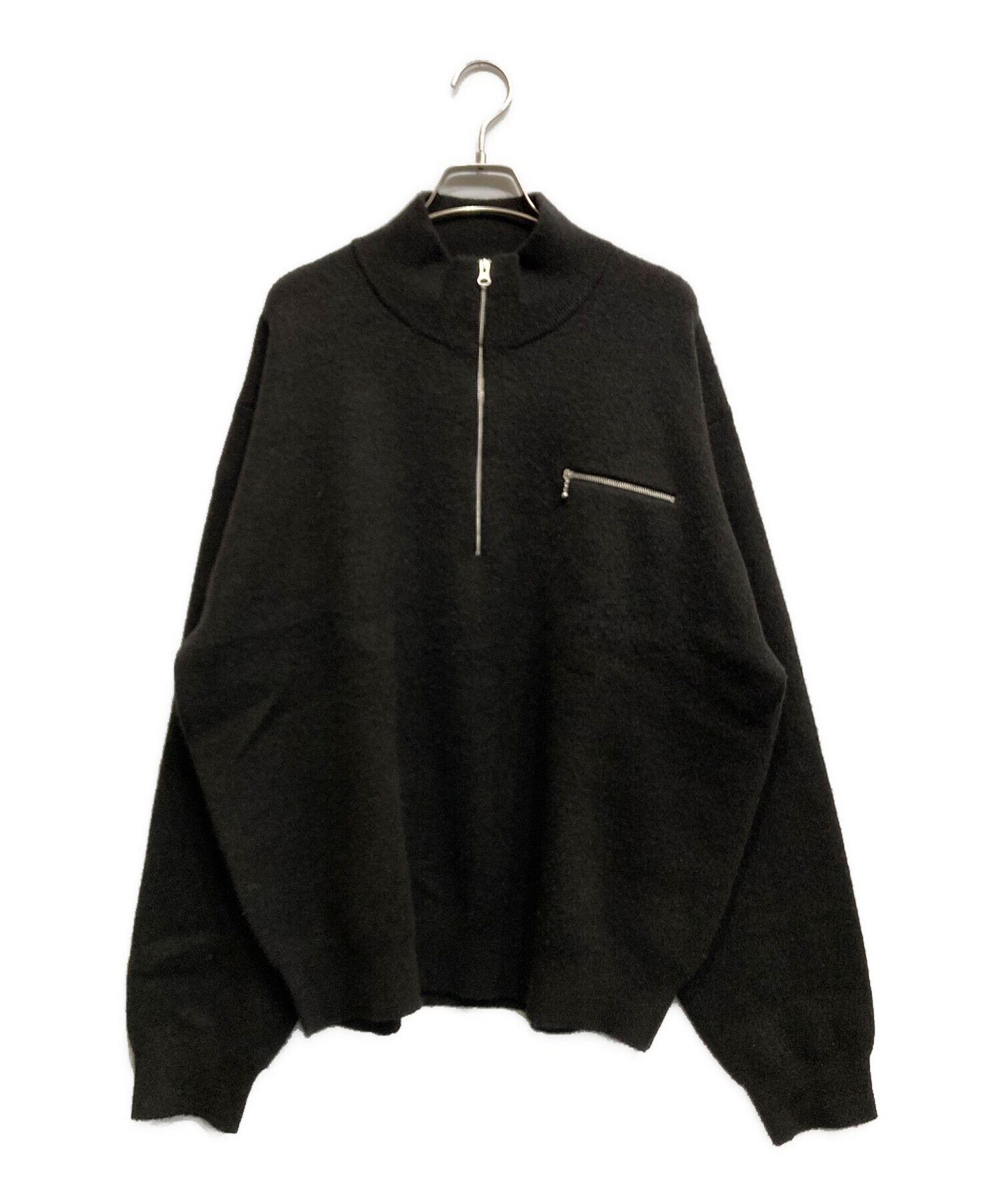 中古・古着通販】stussy (ステューシー) Half Zip Mock Neck Sweater