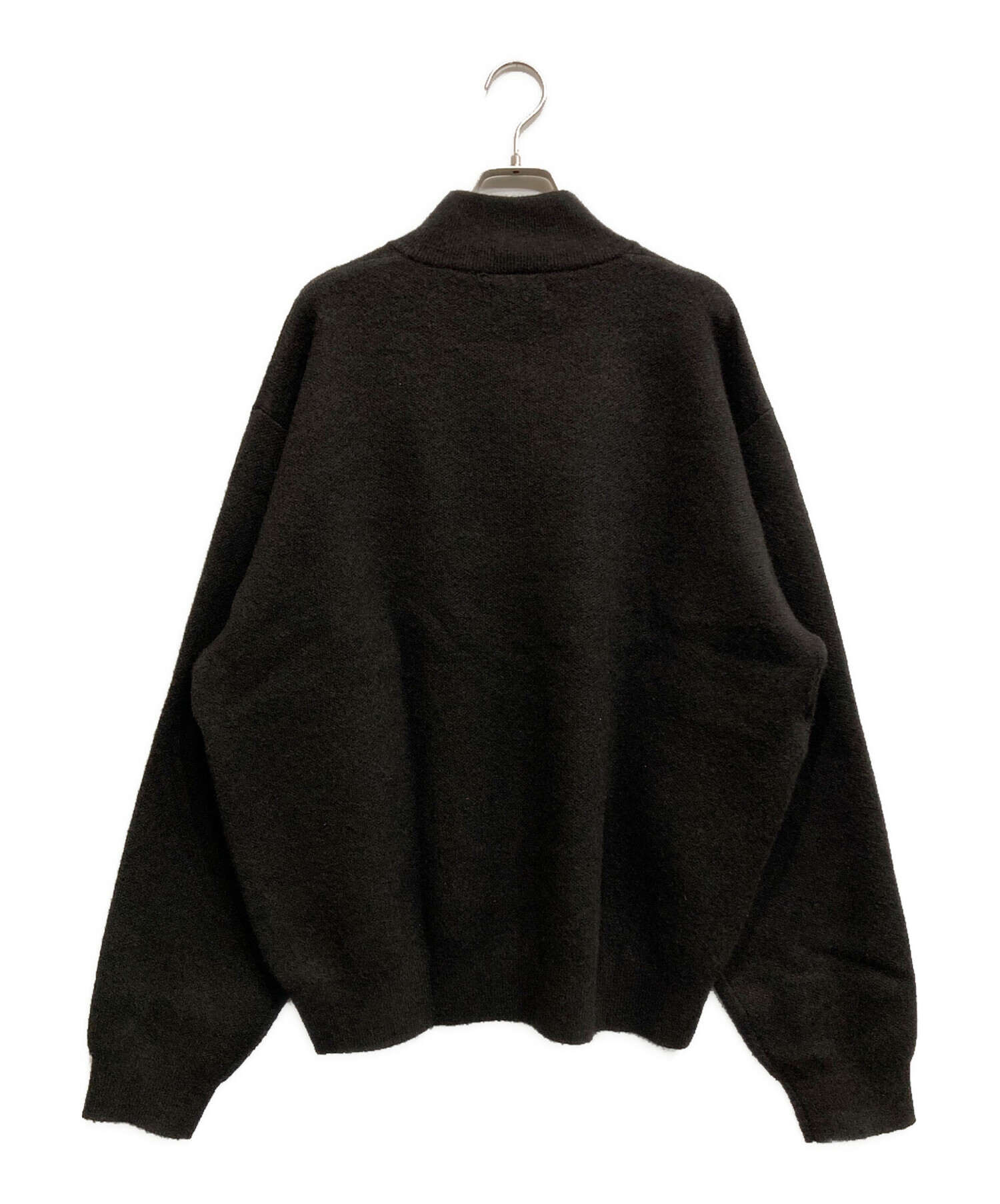 【中古】 生涯一スチュワーデス 中古・古着通販】stussy (ステューシー) Half Zip Mock Neck Sweater