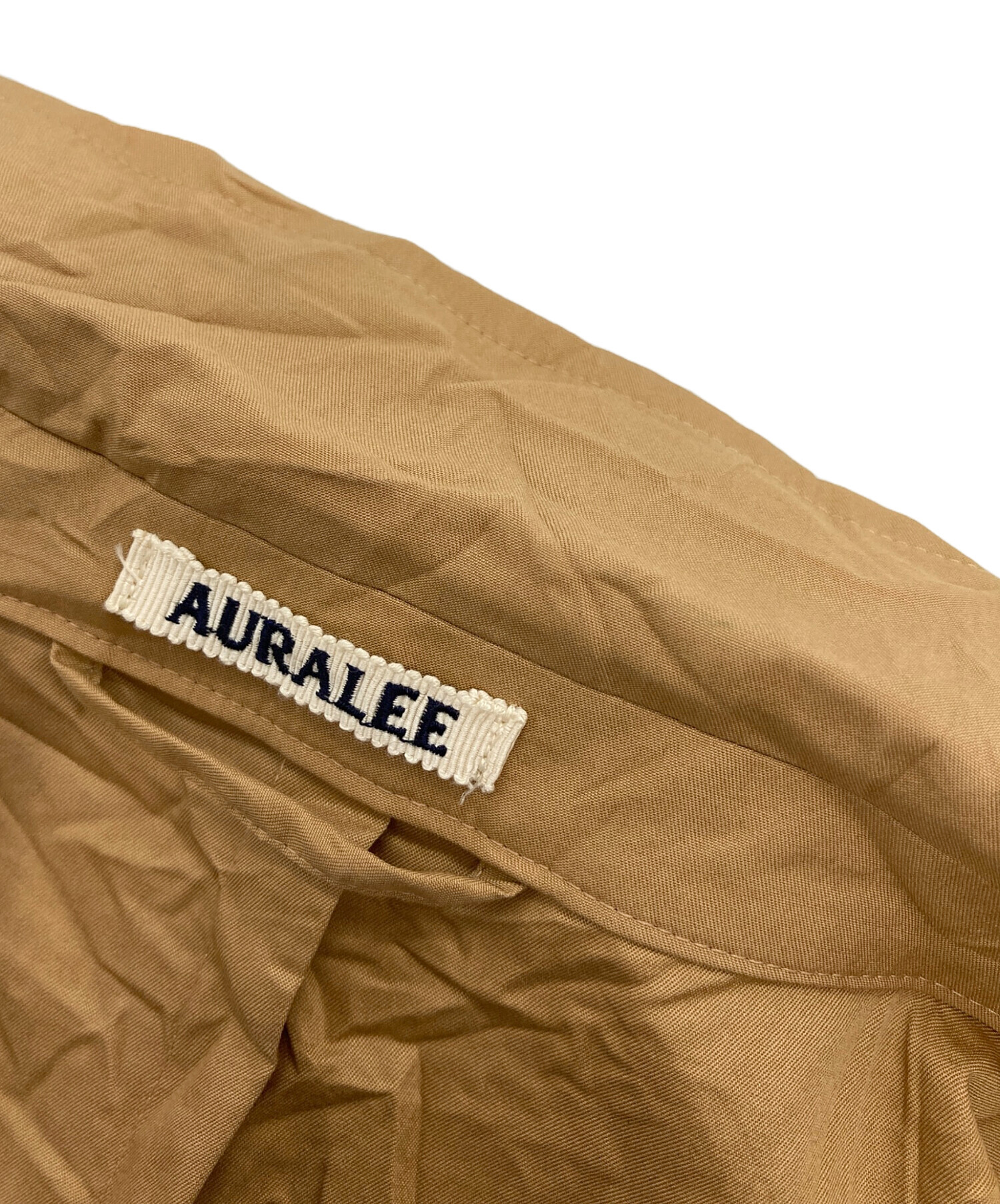 中古・古着通販】AURALEE (オーラリー) WRINKLED WASHED FINX TWILL 