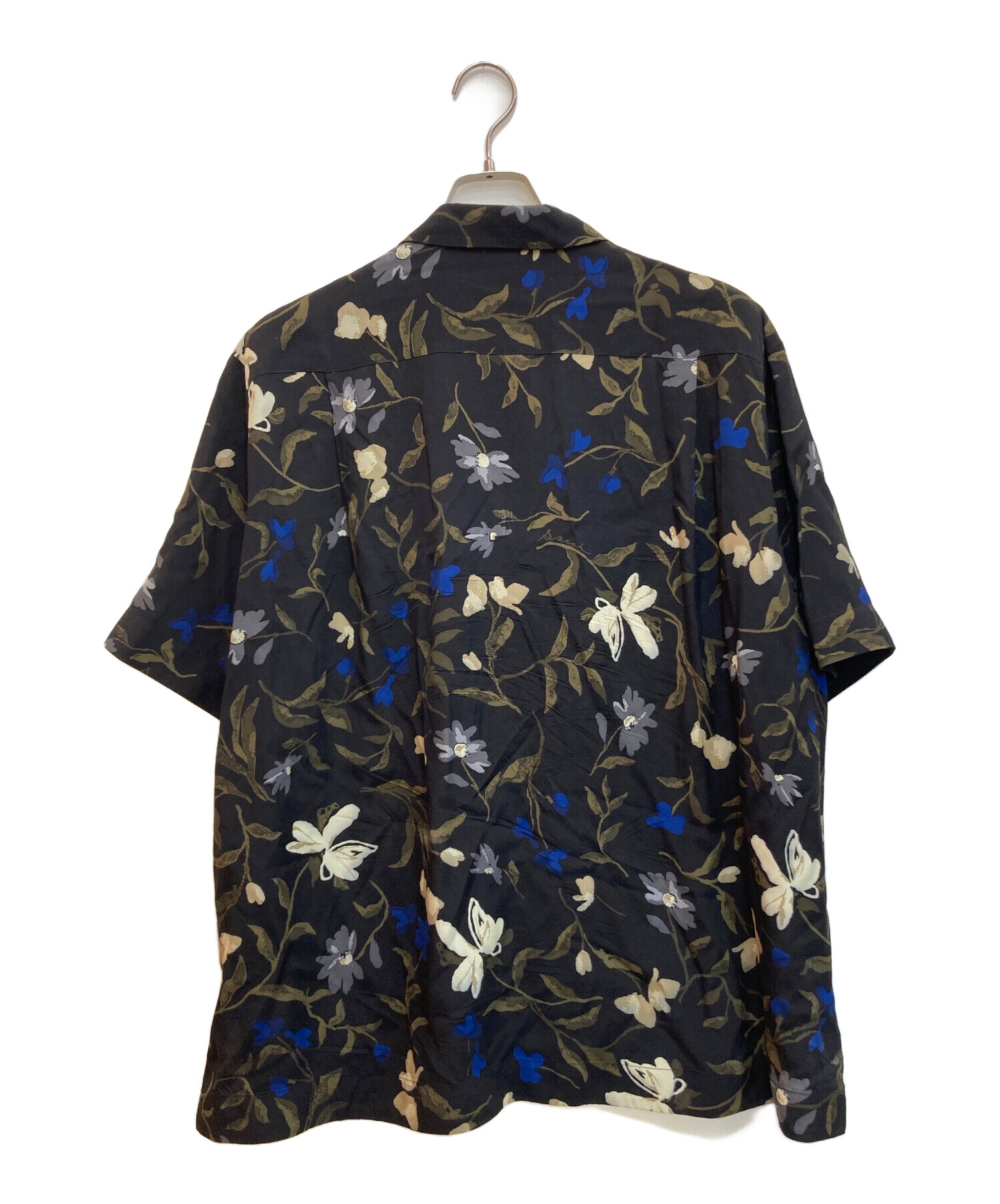 中古・古着通販】sacai (サカイ) Floral Print Shirt ブラック サイズ