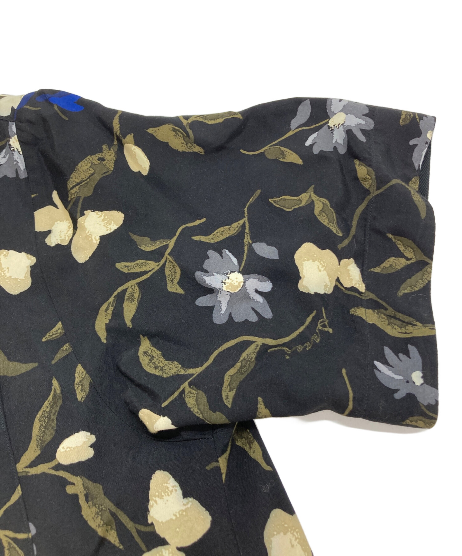 中古・古着通販】sacai (サカイ) Floral Print Shirt ブラック サイズ