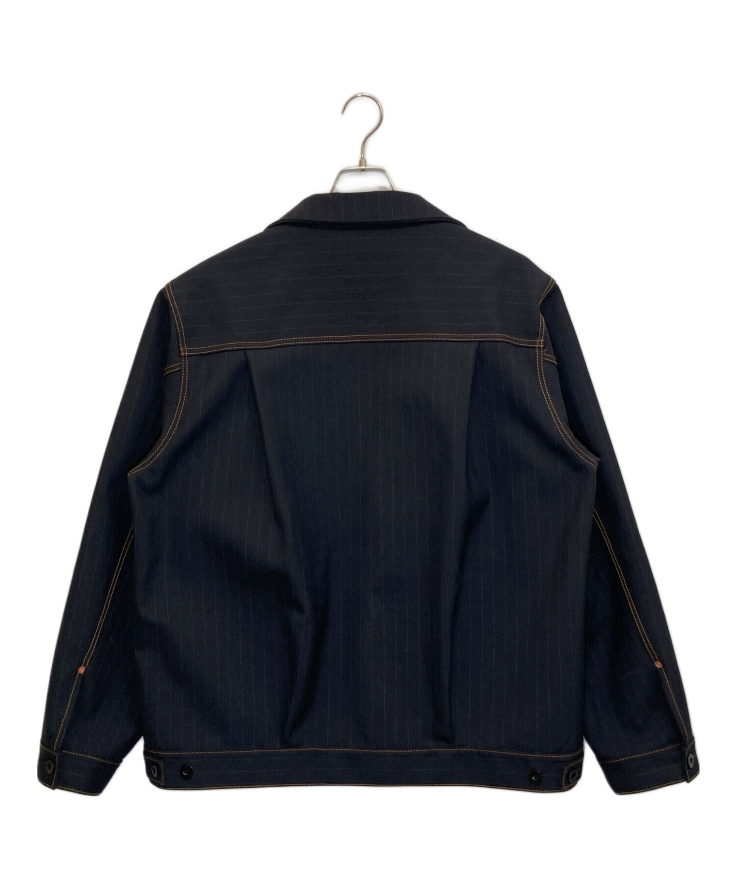 中古・古着通販】sacai (サカイ) Chalk Stripe Bonding Jacket 