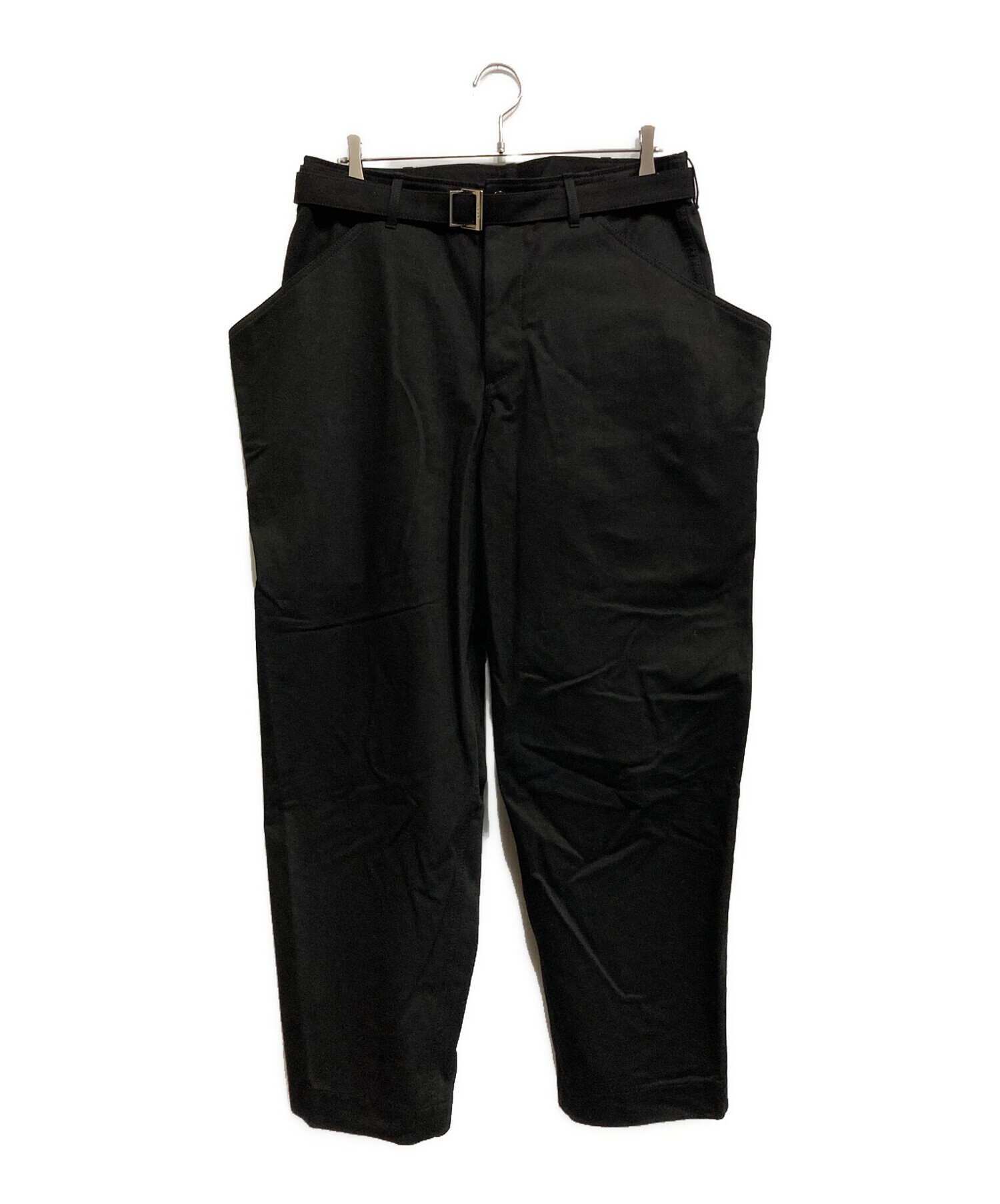 もちゃ　sacai Cotton Chino Pants サイズ3 黒 サカイ - sacai | Cotton Chino Pants-Black-3の通販 | RESTIR リステア