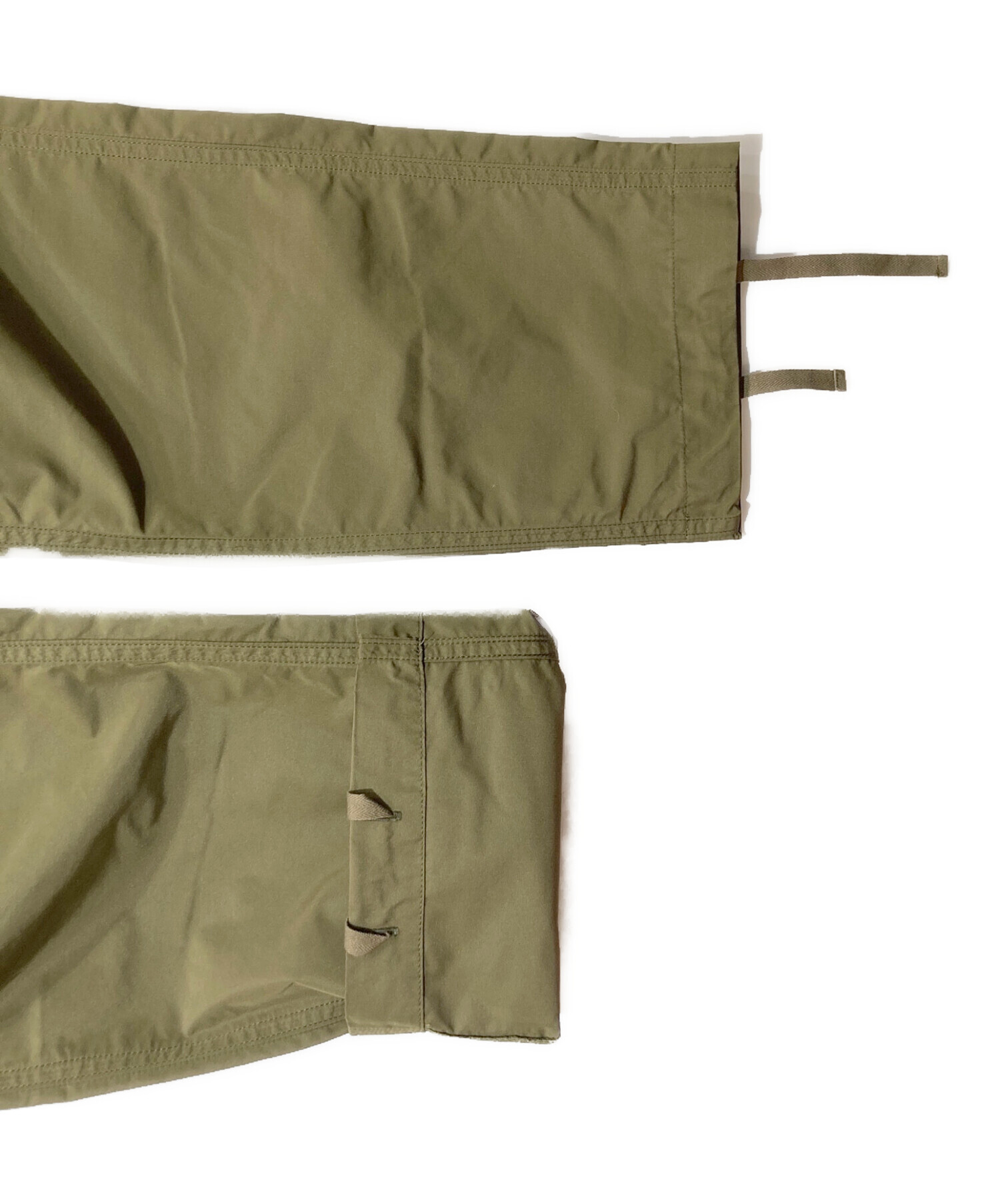 中古・古着通販】sacai (サカイ) Taffeta Pants グリーン サイズ:2