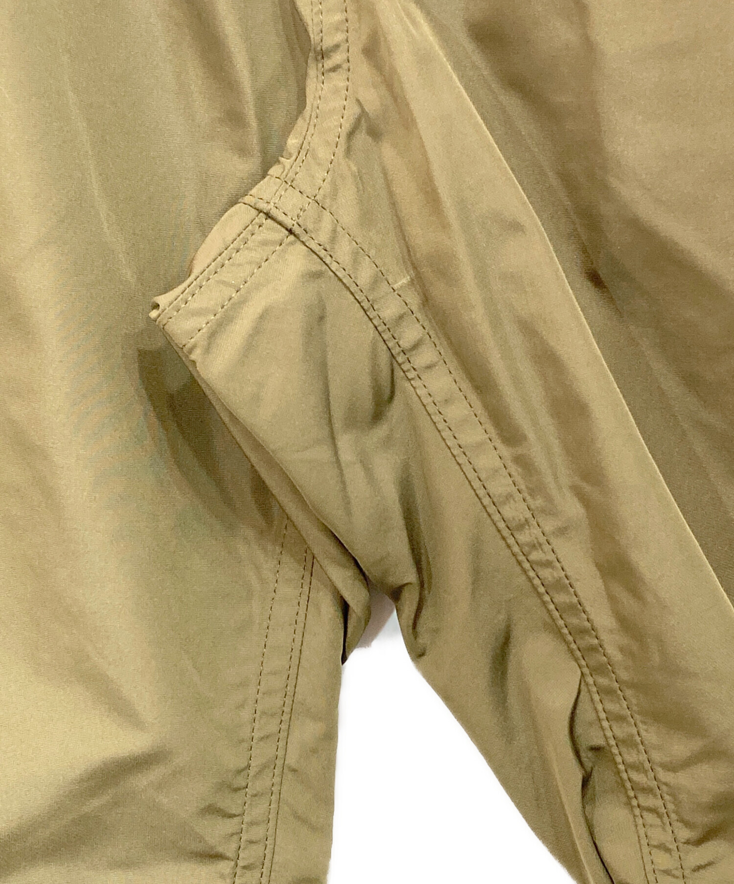 中古・古着通販】sacai (サカイ) Taffeta Pants グリーン サイズ:2