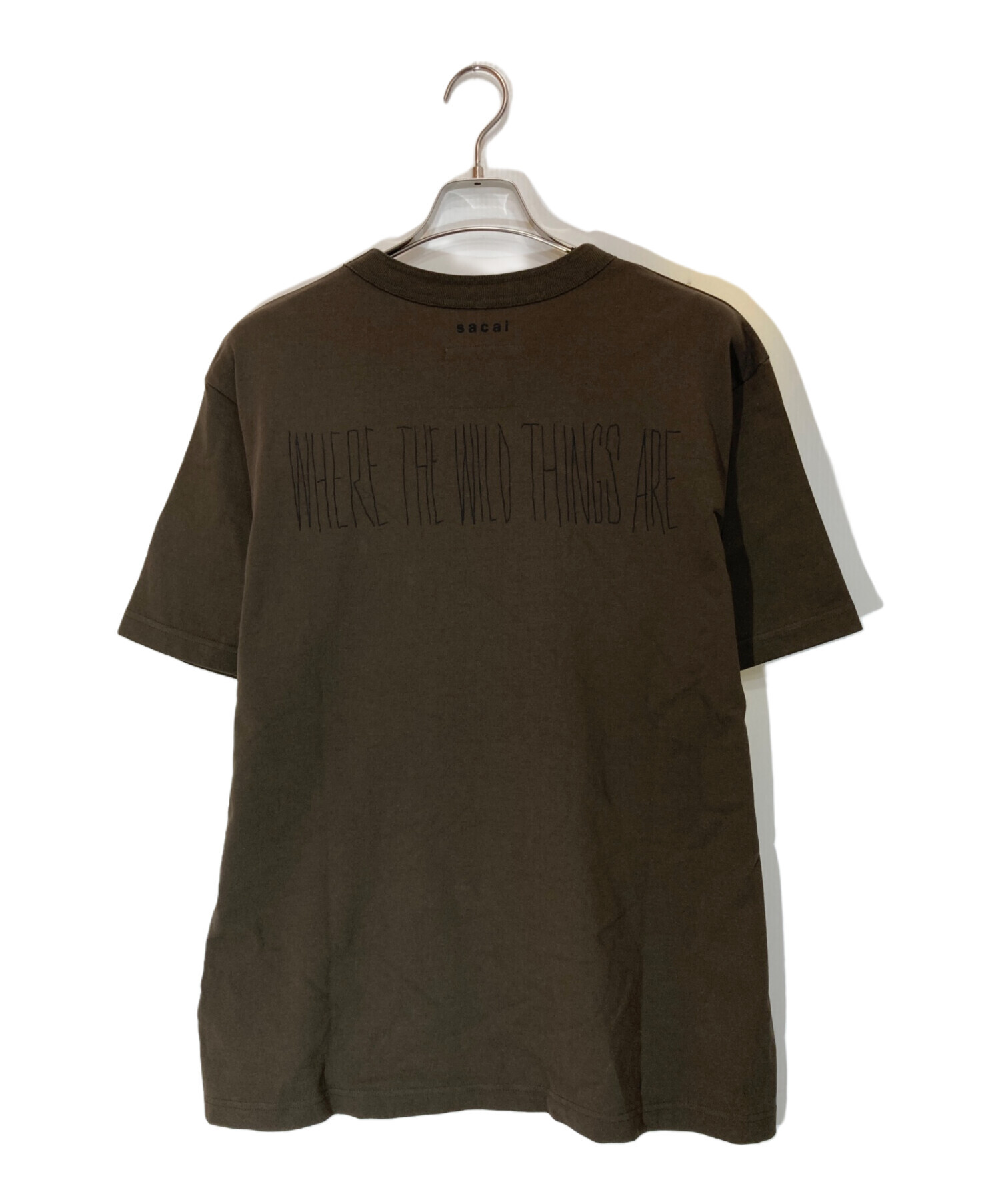 中古・古着通販】sacai (サカイ) WHERE THE WILD THINGS Tee カーキ 