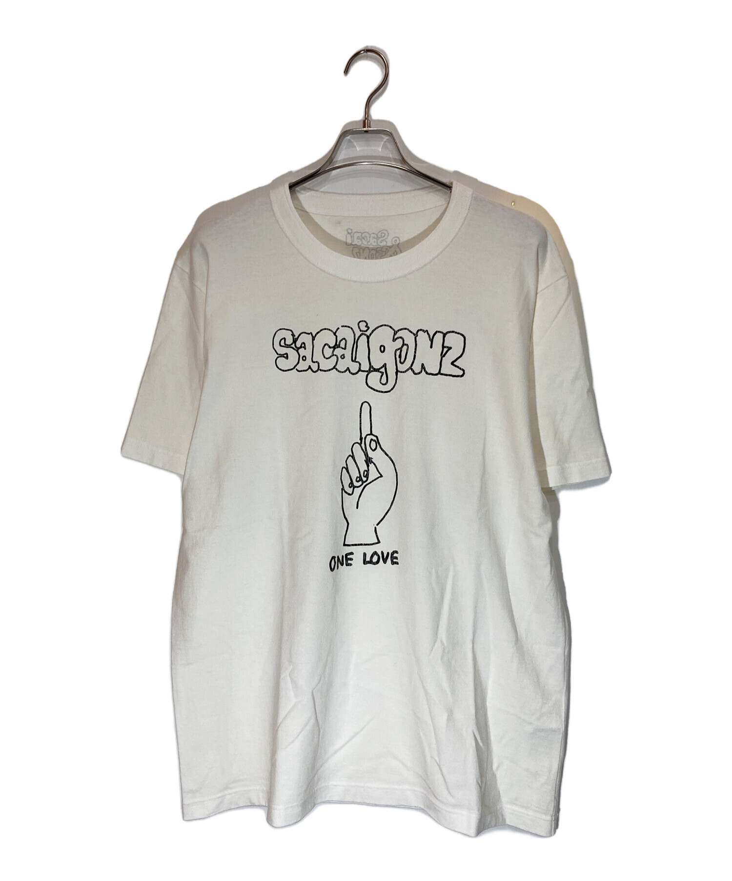 sacai gonz one love tシャツ 5 24aw サカイ sacai × GONZ サカイ×マークゴンザレス ONELOVE Tシャツ - メルカリ
