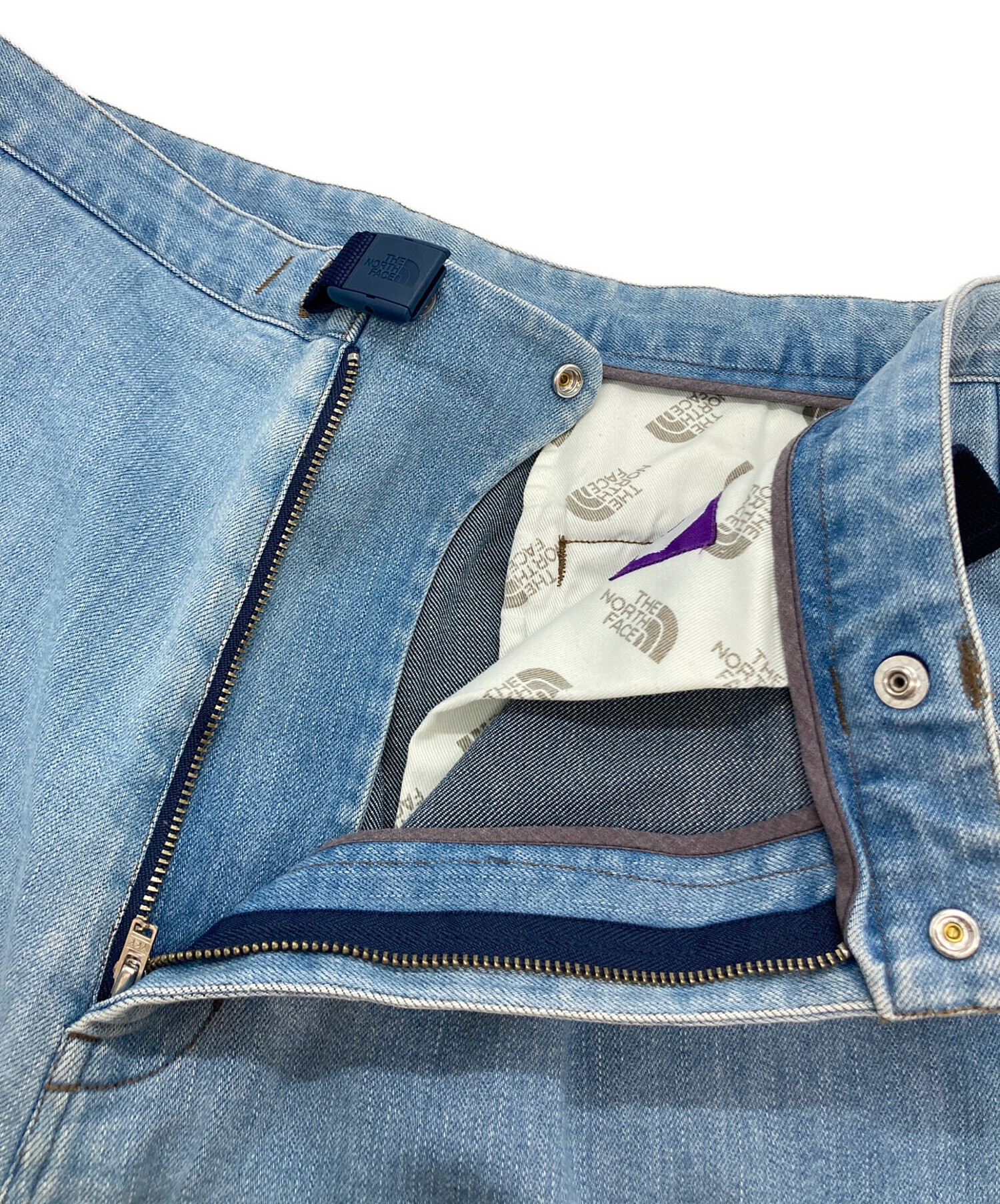 ノースフェイス パープルレーベル デニムカーゴポケット ショーツ 中古・古着通販】THE NORTHFACE PURPLELABEL (ザ・ノースフェイス