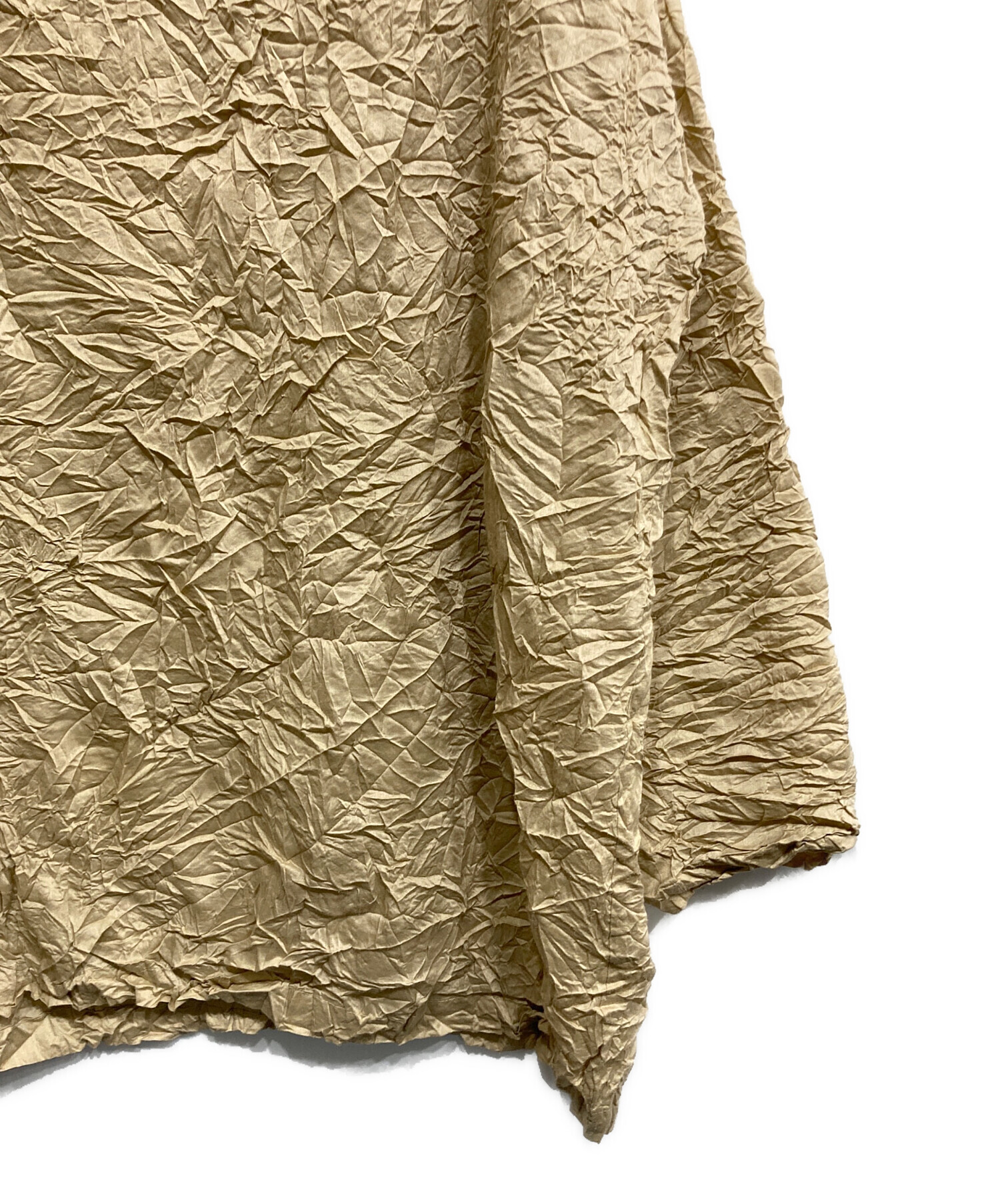 中古・古着通販】ISSEY MIYAKE (イッセイミヤケ) シワ加工ハイネック