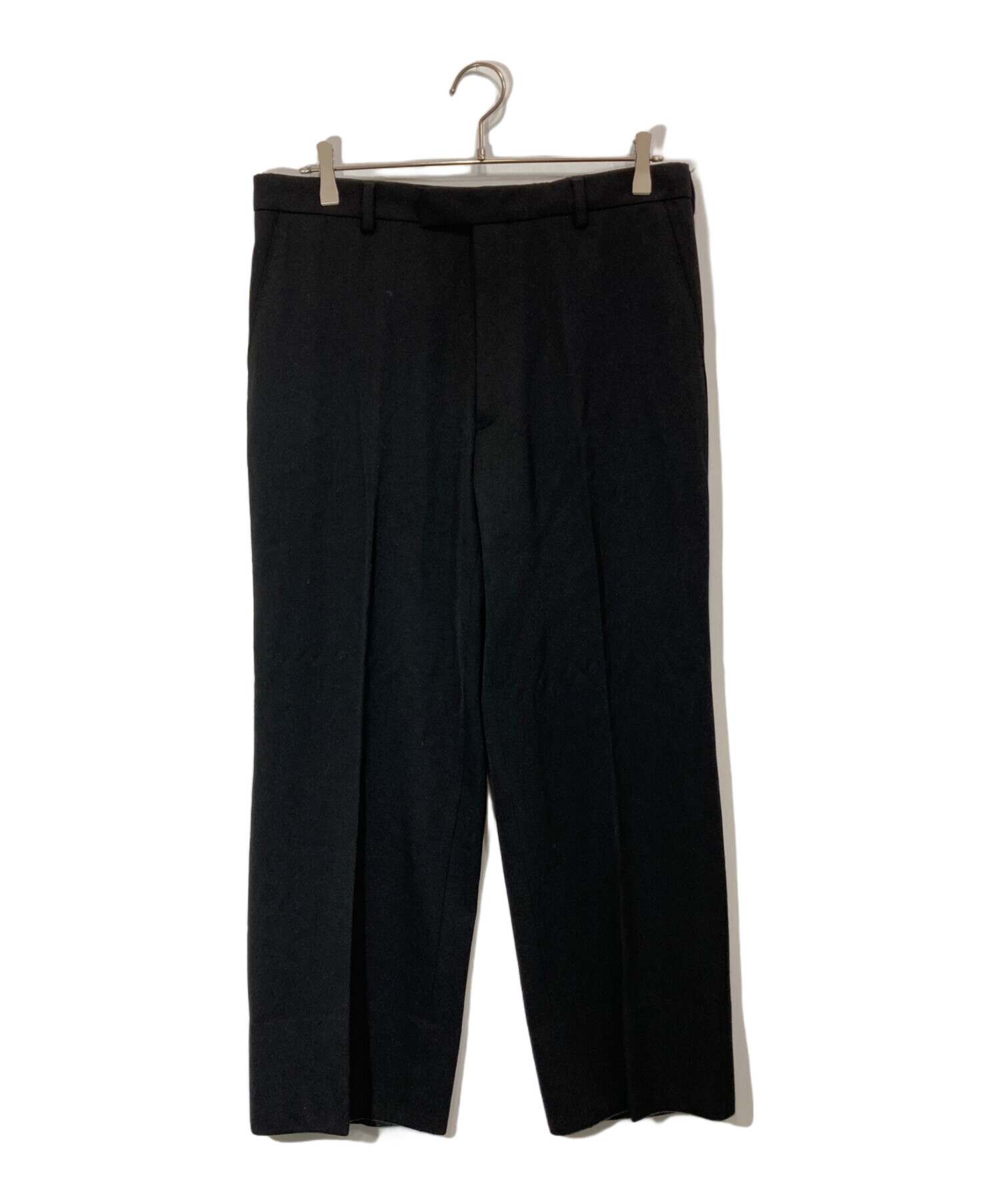 中古・古着通販】PRADA (プラダ) スラックス ブラック サイズ:48