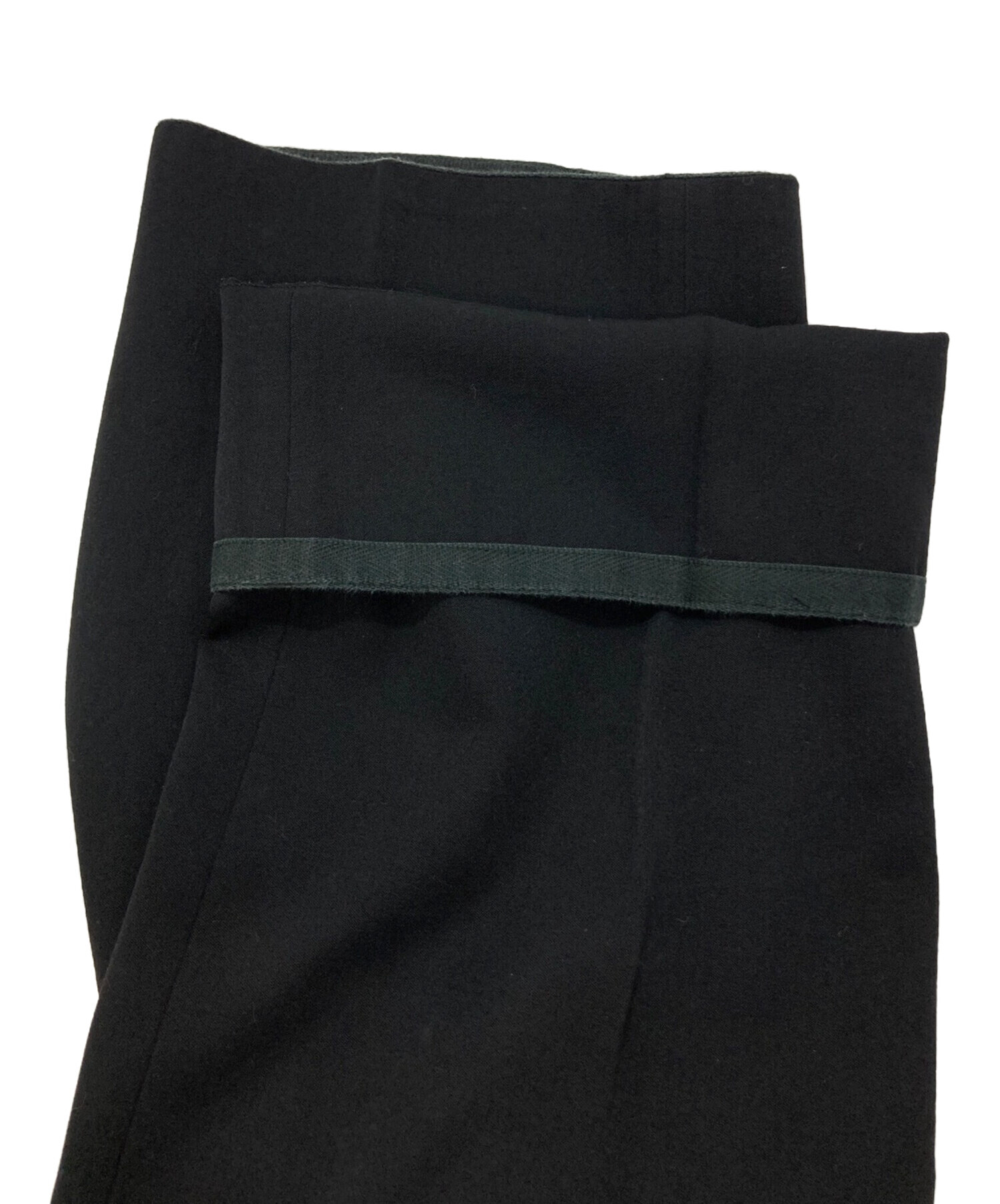 中古・古着通販】PRADA (プラダ) スラックス ブラック サイズ:48