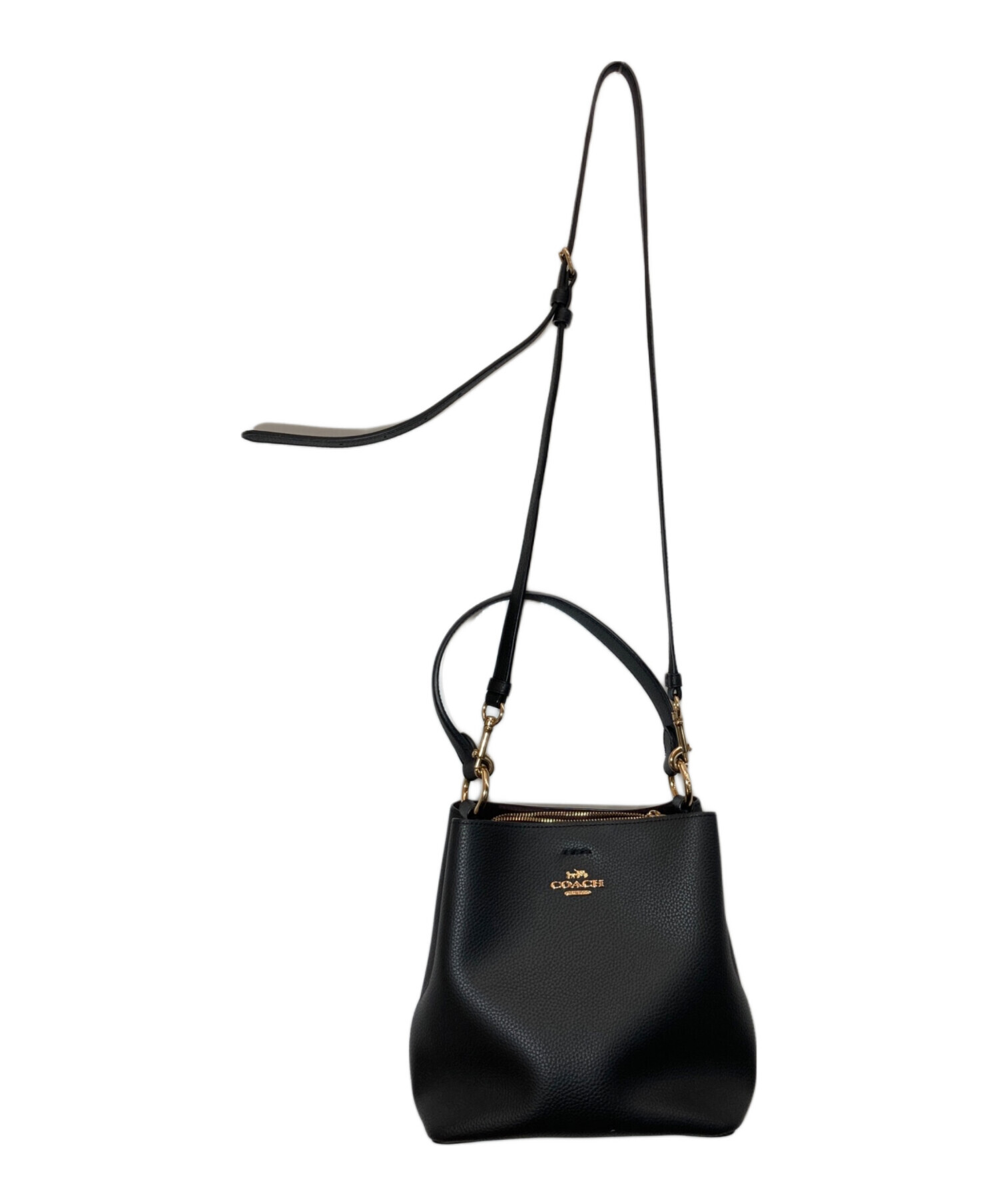 中古・古着通販】COACH (コーチ) スモール タウン バケット バッグ