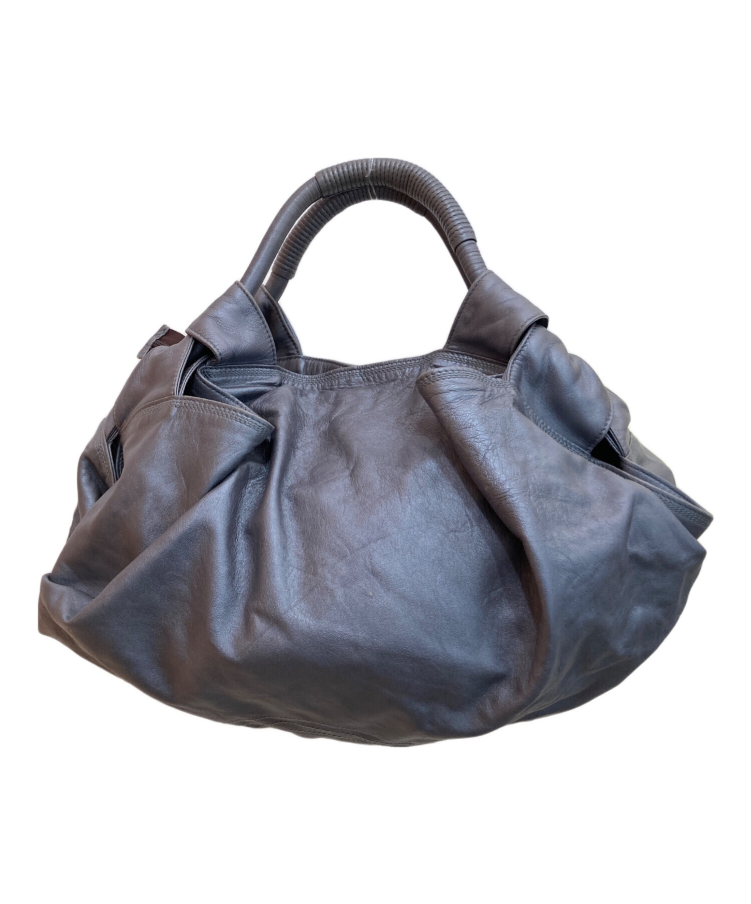 中古・古着通販】LOEWE (ロエベ) ナッパアイレ ハンドバッグ ブルー 