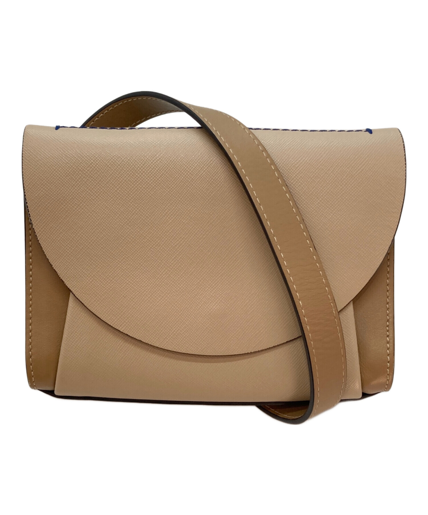 中古・古着通販】MARNI (マルニ) 2WAYショルダーバッグ ベージュ 